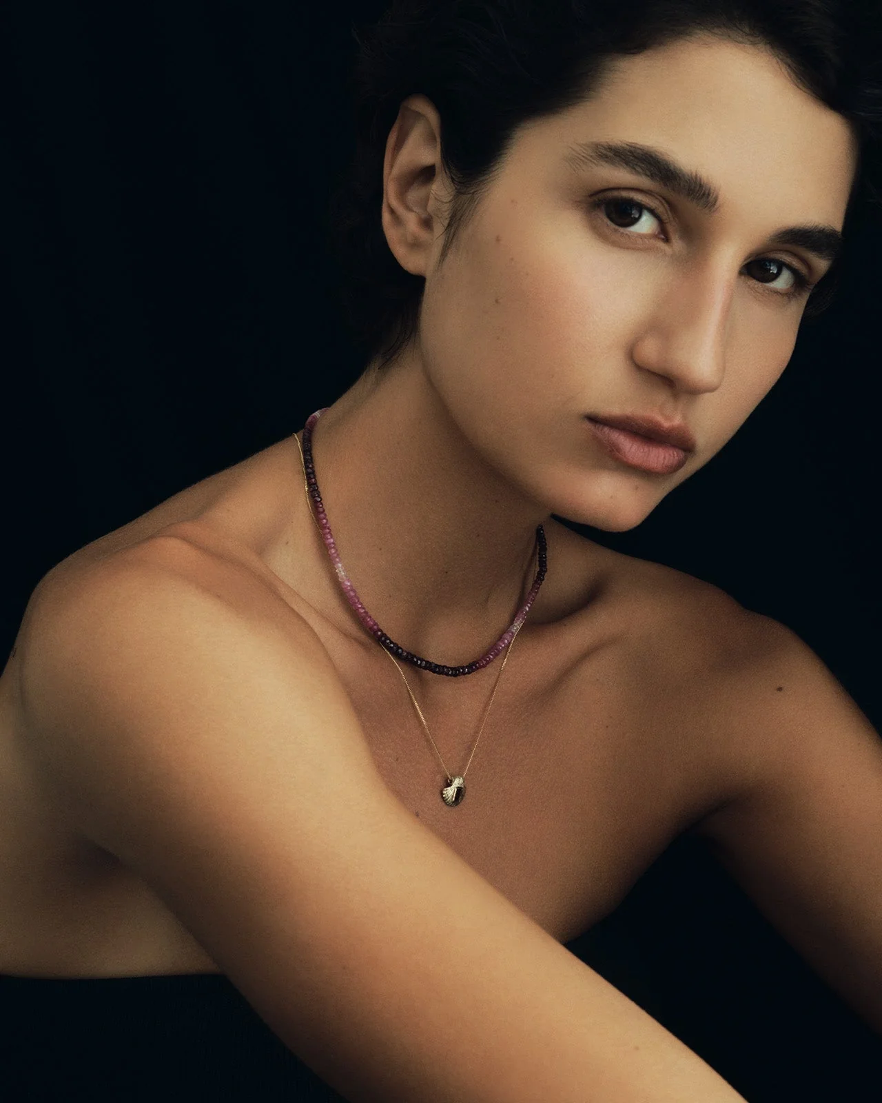 Hali Necklace Solid Gold - Image 3
