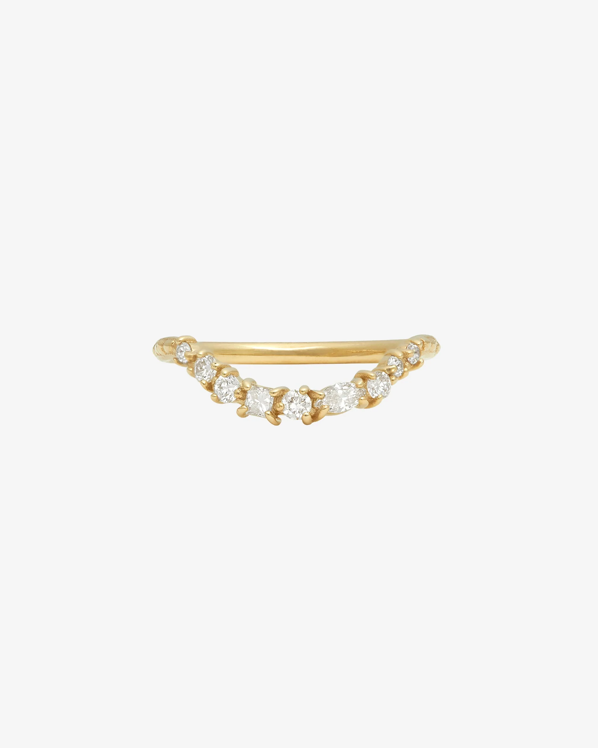 Asteria Arch Ring Diamond Solid Gold - Image 3