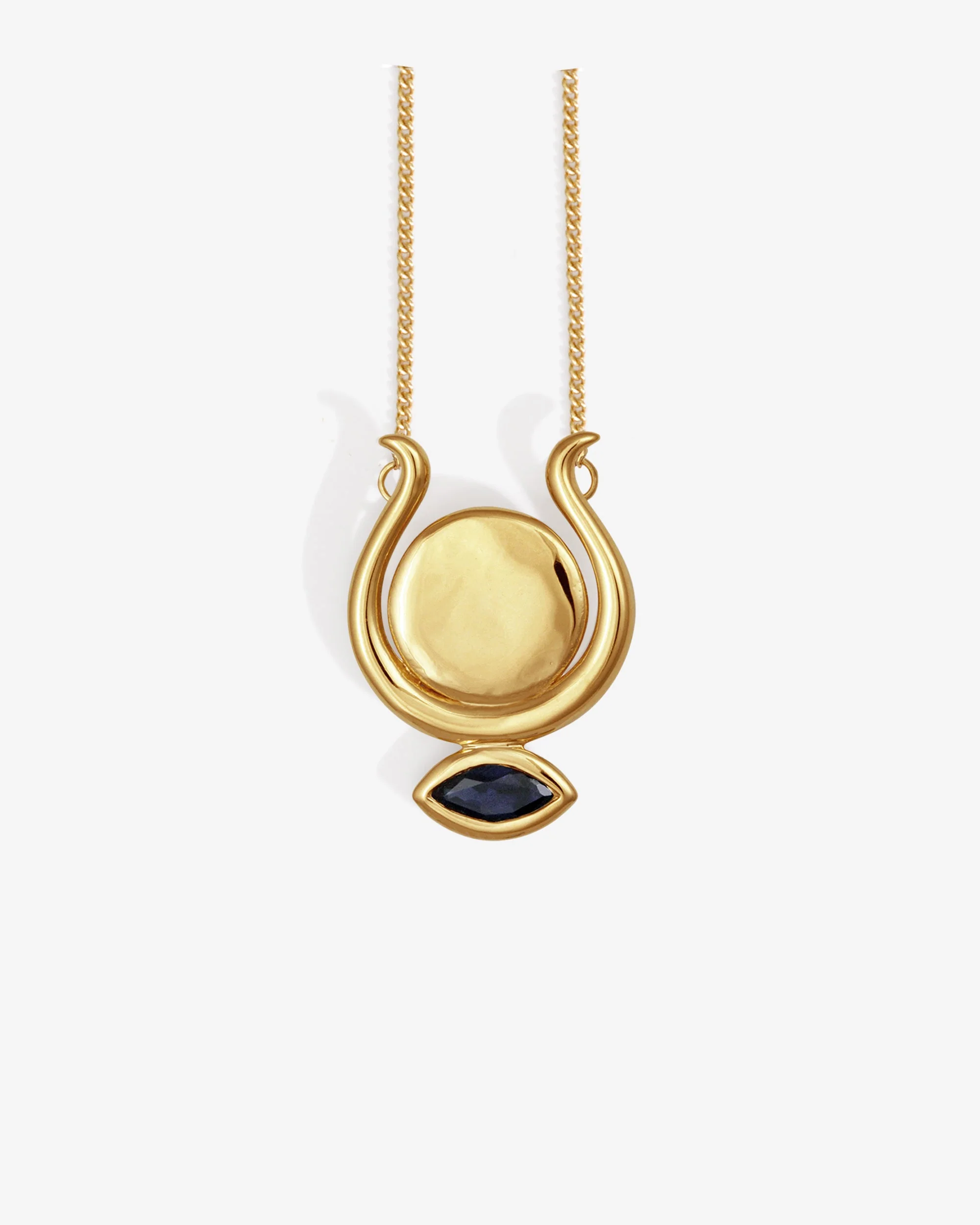 Hathor Necklace Gold Vermeil