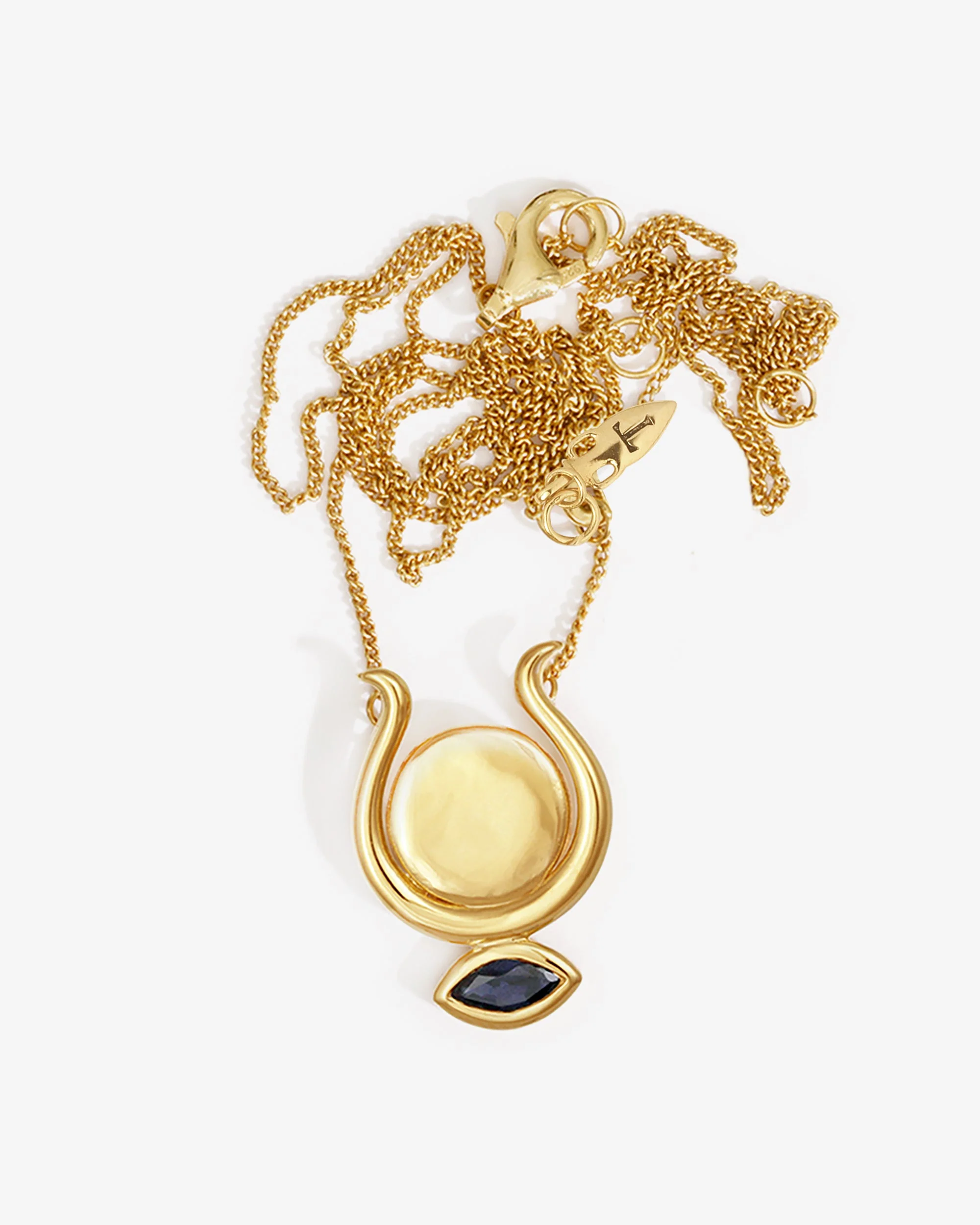 Hathor Necklace Gold Vermeil - Image 3