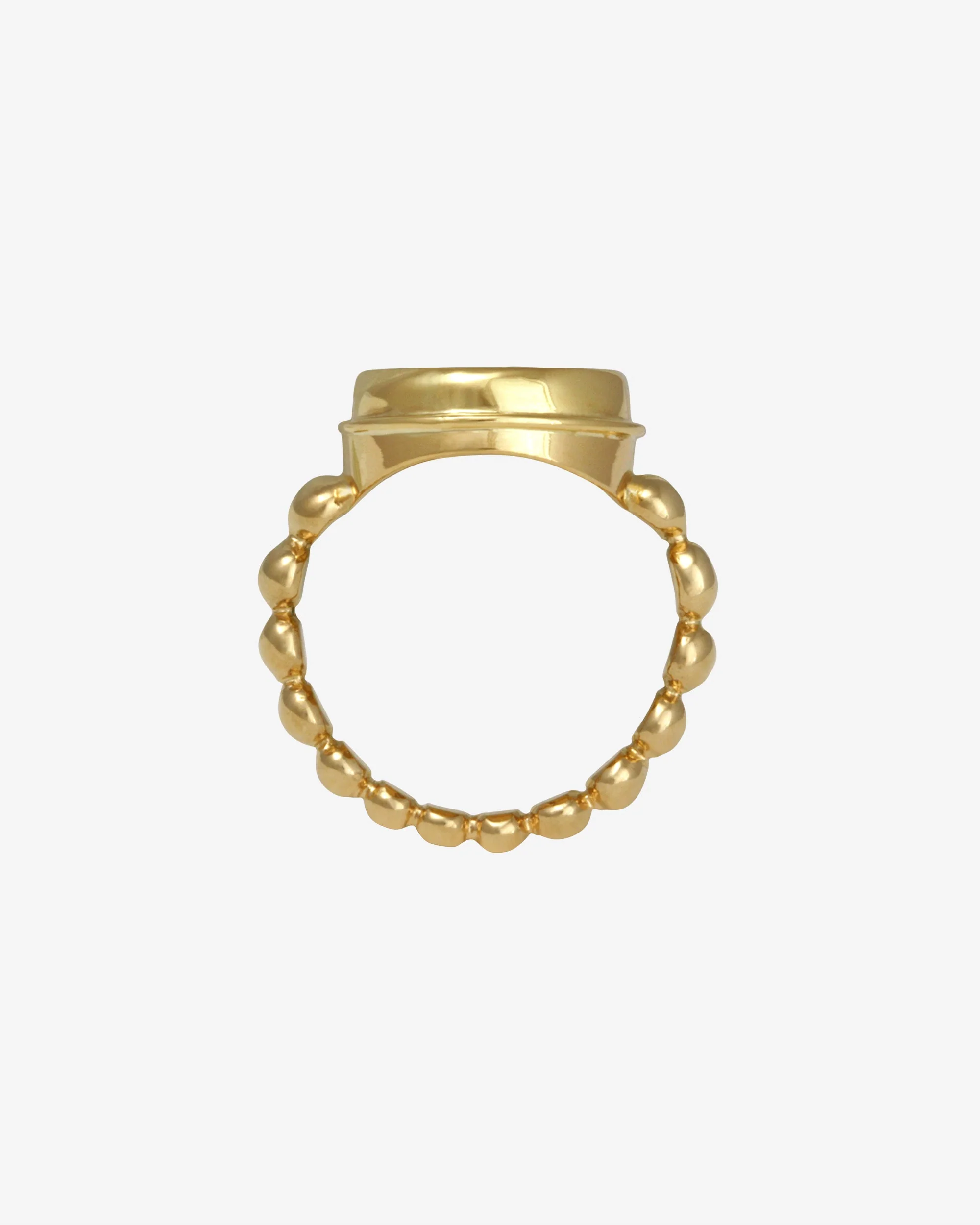 Hatti Ring Onyx Intaglio Solid Gold - Image 6