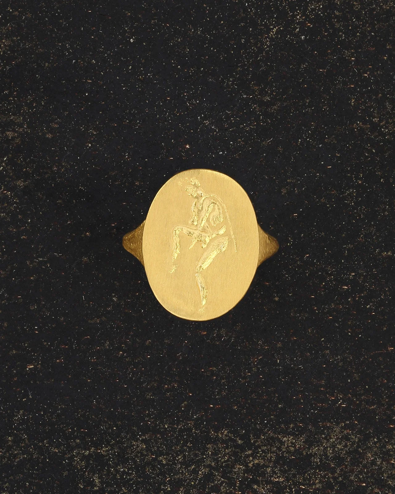Heritage Ring Hermes Solid Gold - Image 3