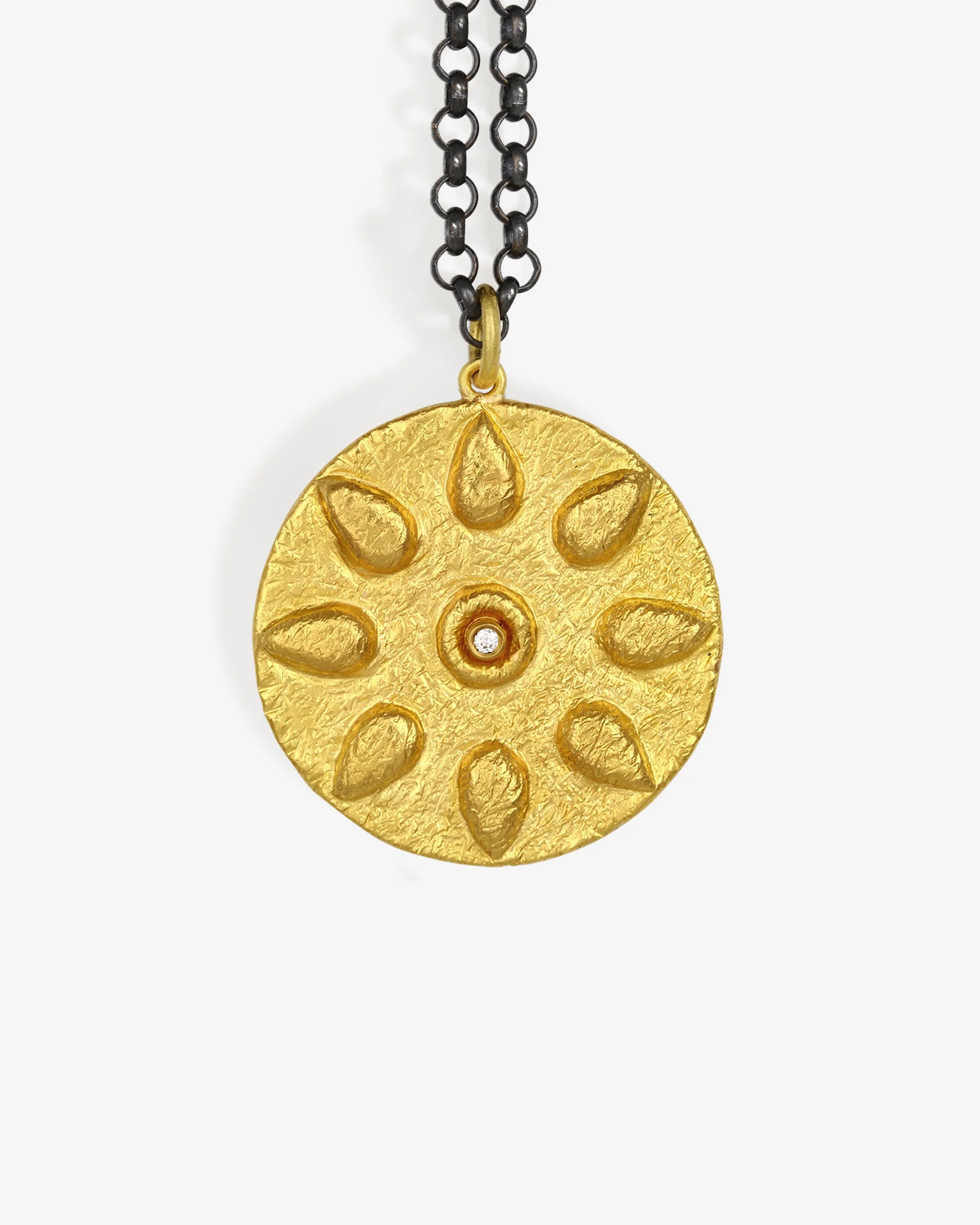 Ilios Necklace Diamond Solid Gold