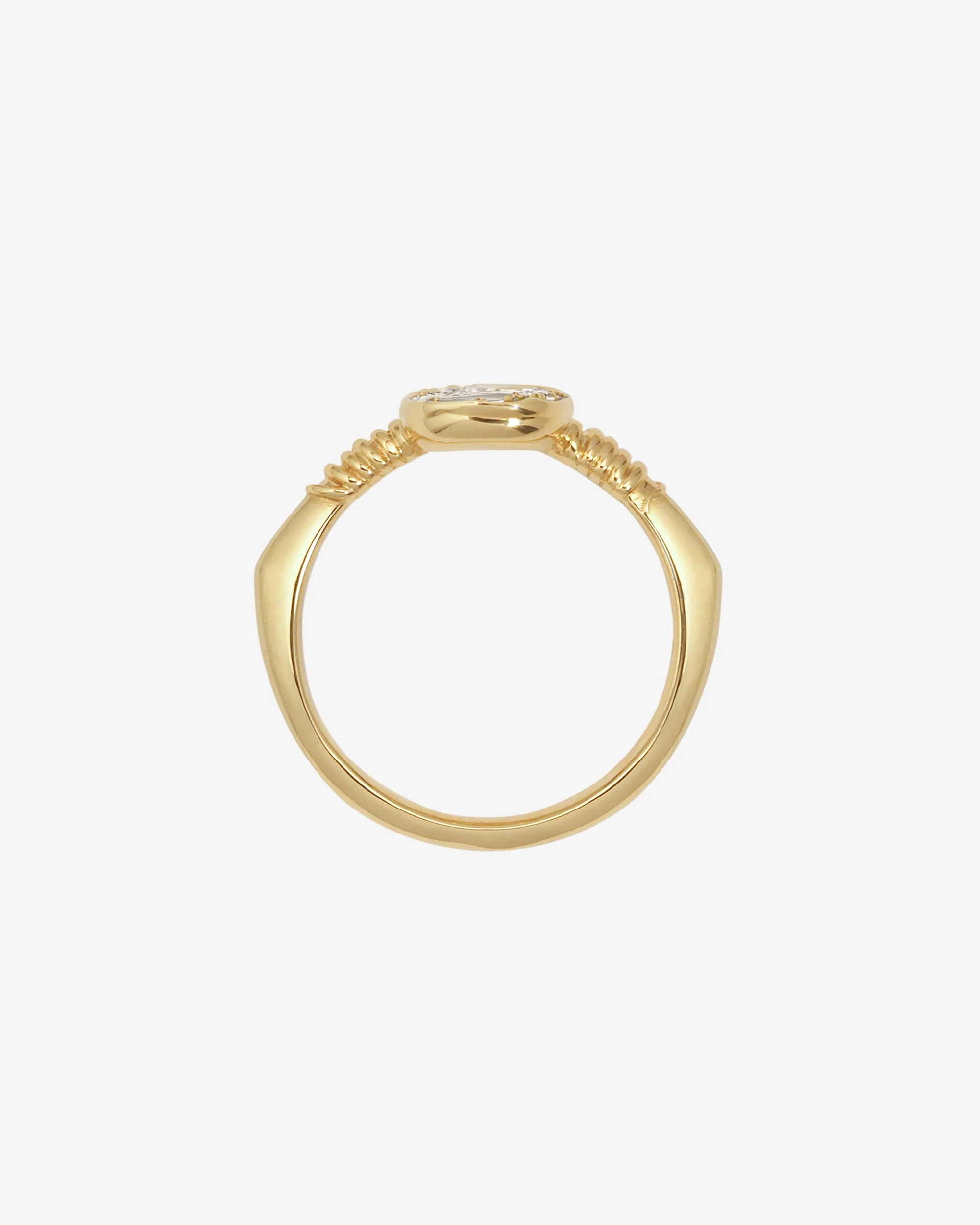 Illume Ring Diamond Solid Gold - Image 6