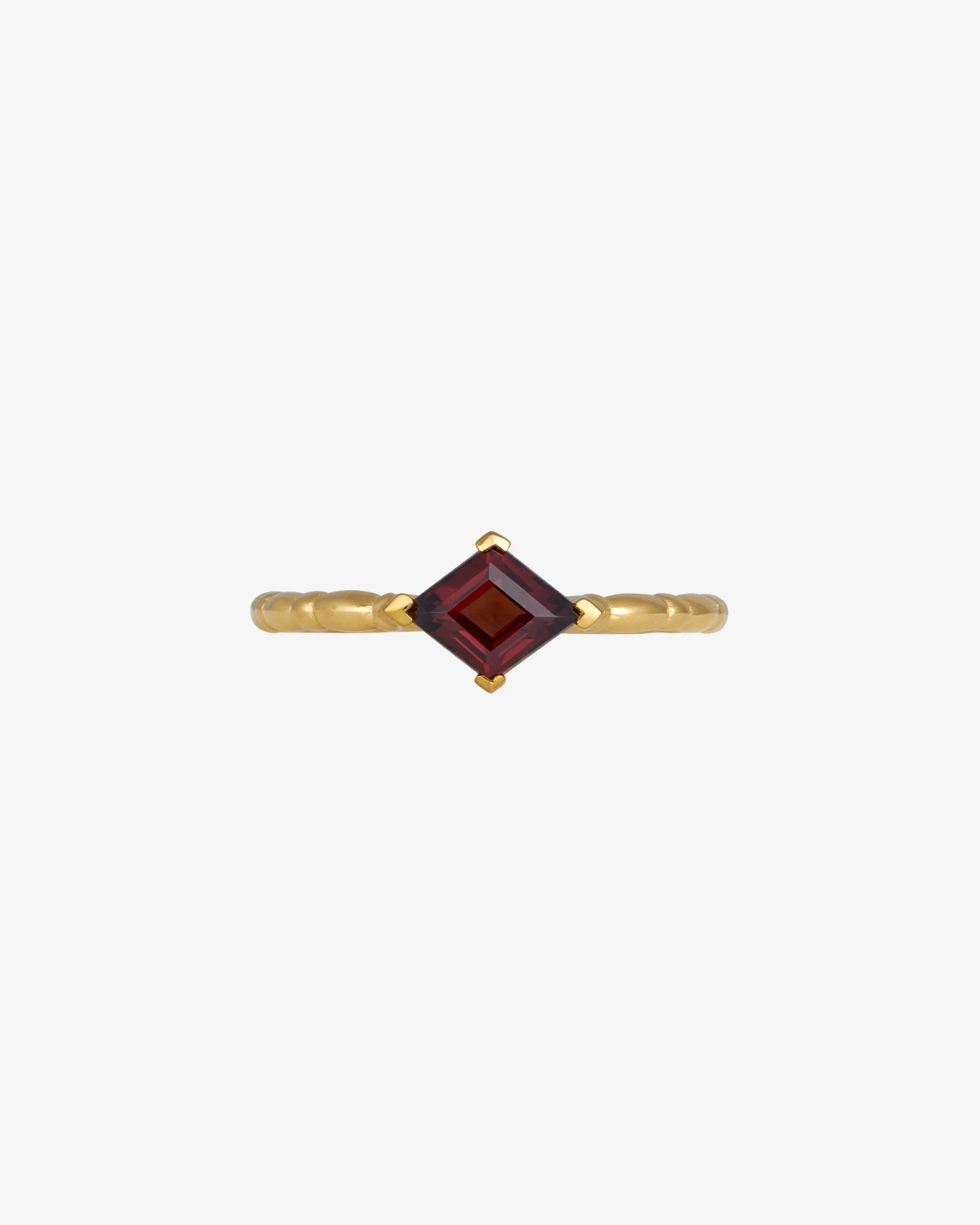 Jaya Ring Garnet Gold Vermeil - Image 3