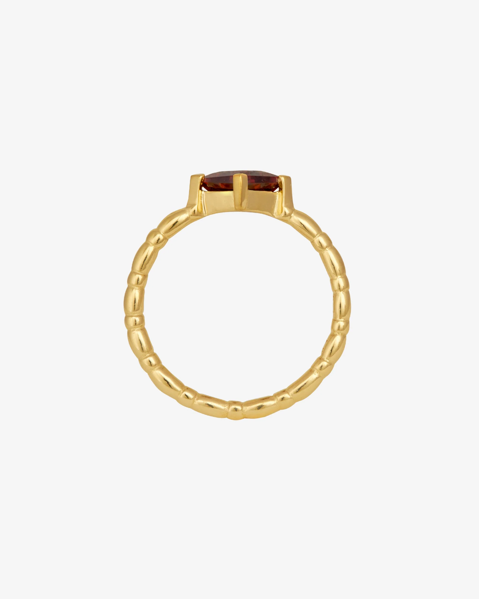 Jaya Ring Garnet Gold Vermeil - Image 4