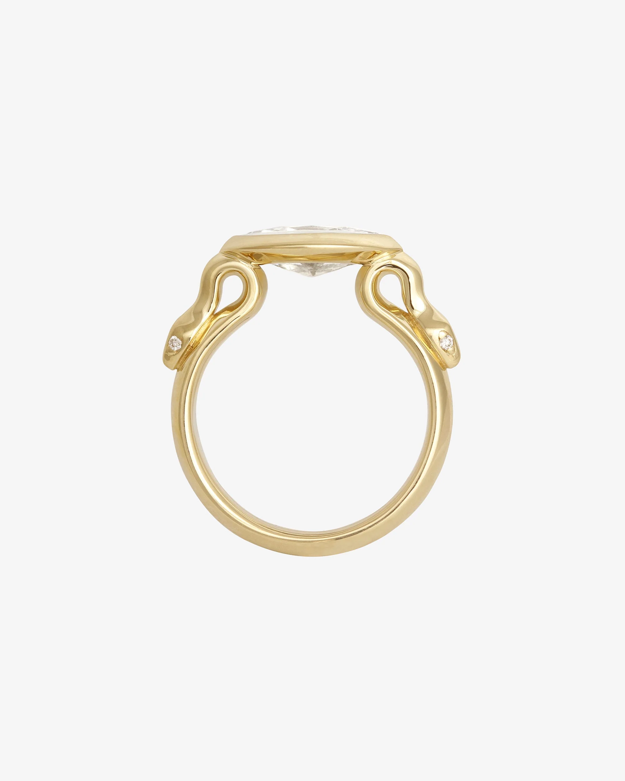 Juno Ring Diamond Solid Gold - Image 3