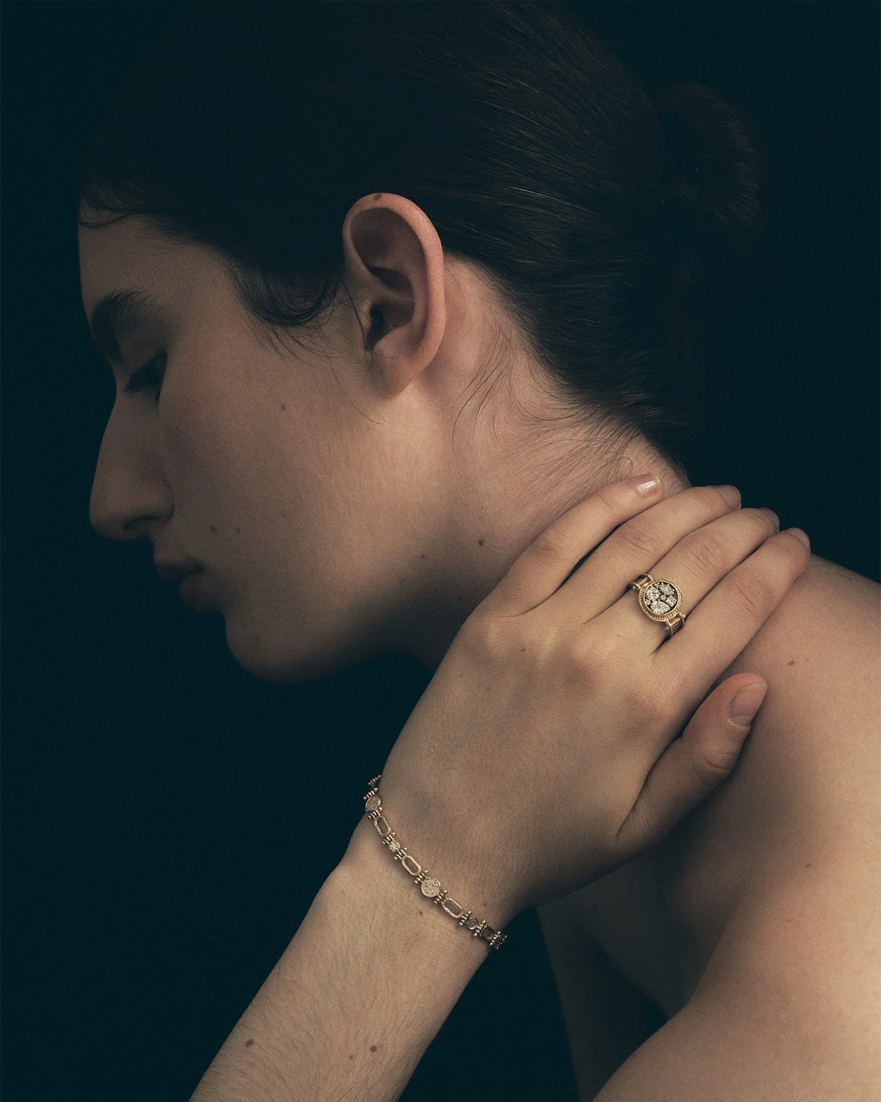 Kasia Bracelet Diamond Solid Gold - Image 3