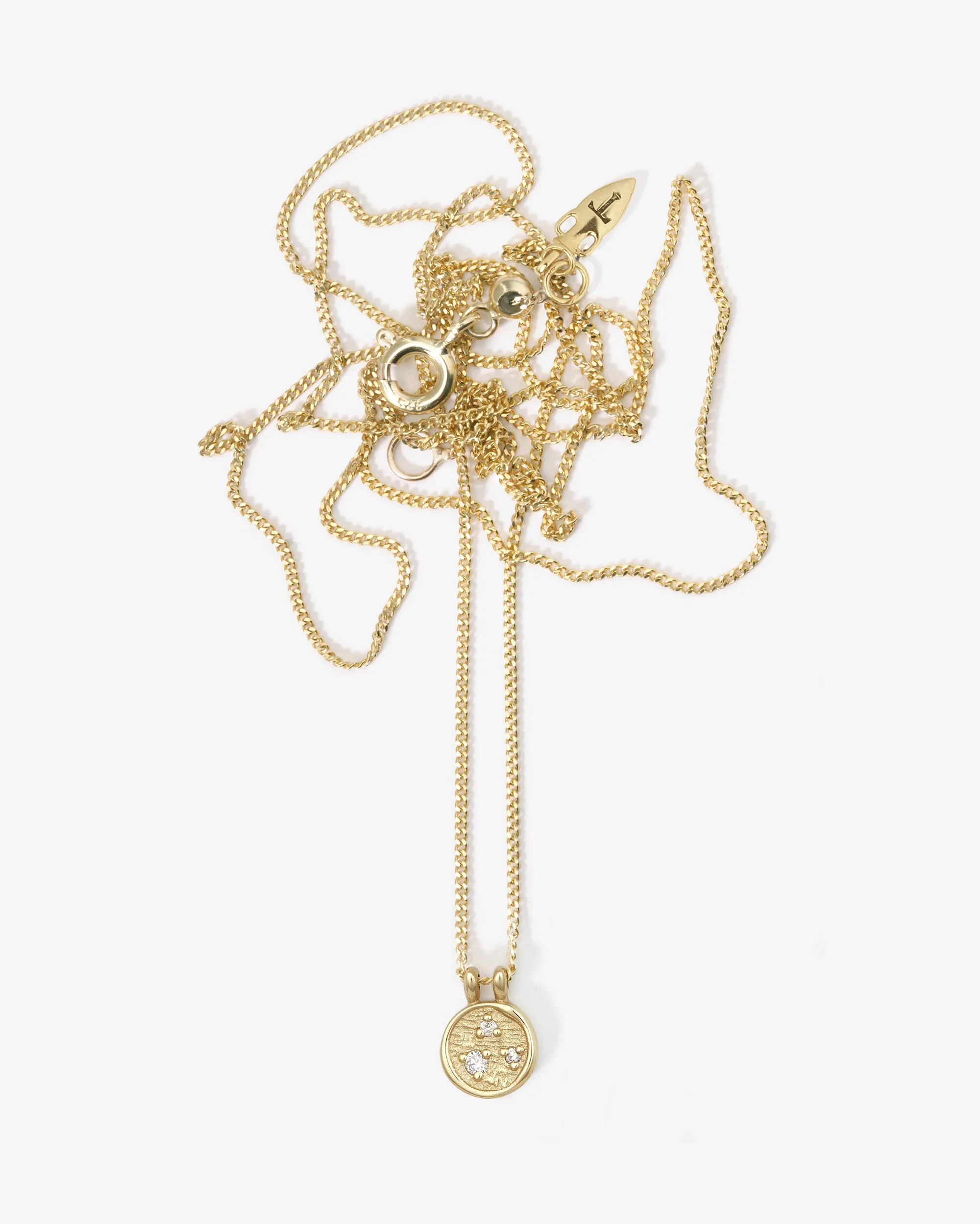 Kasia Coin Necklace Solid Gold - Image 5