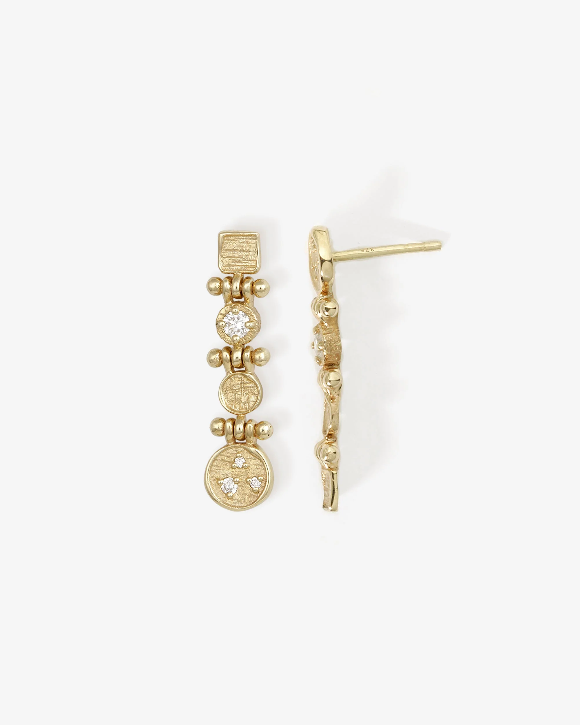 Kasia Earrings Diamond Solid Gold - Image 5