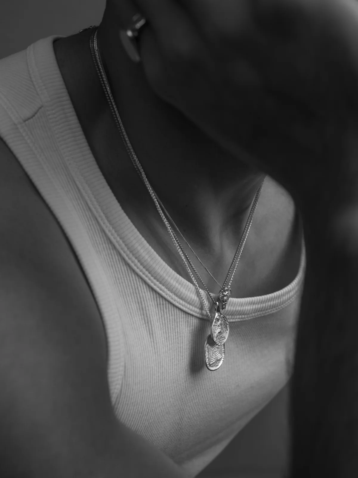 Labyrinth Necklace Silver - Image 3