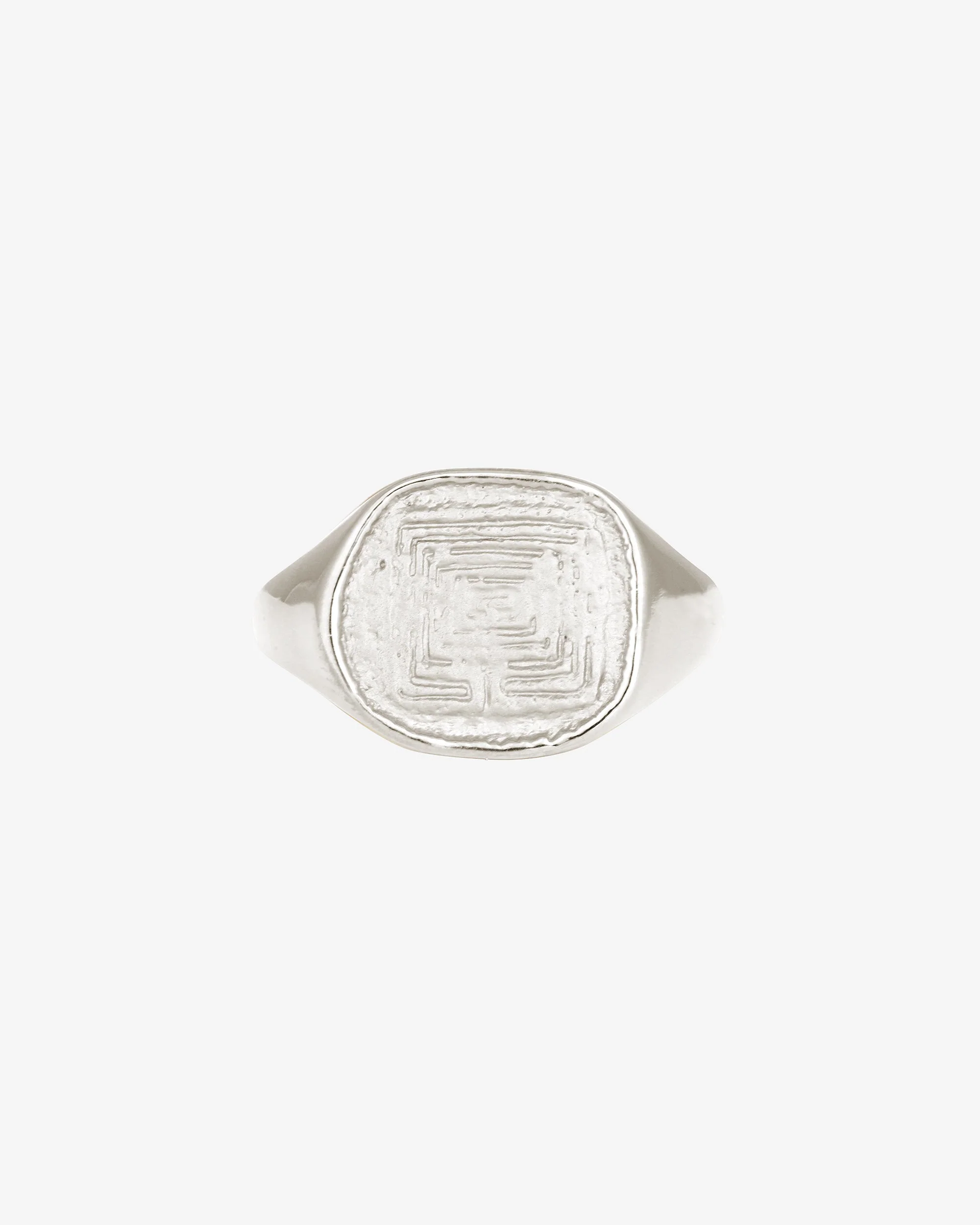 Labyrinth Ring Silver - Image 3