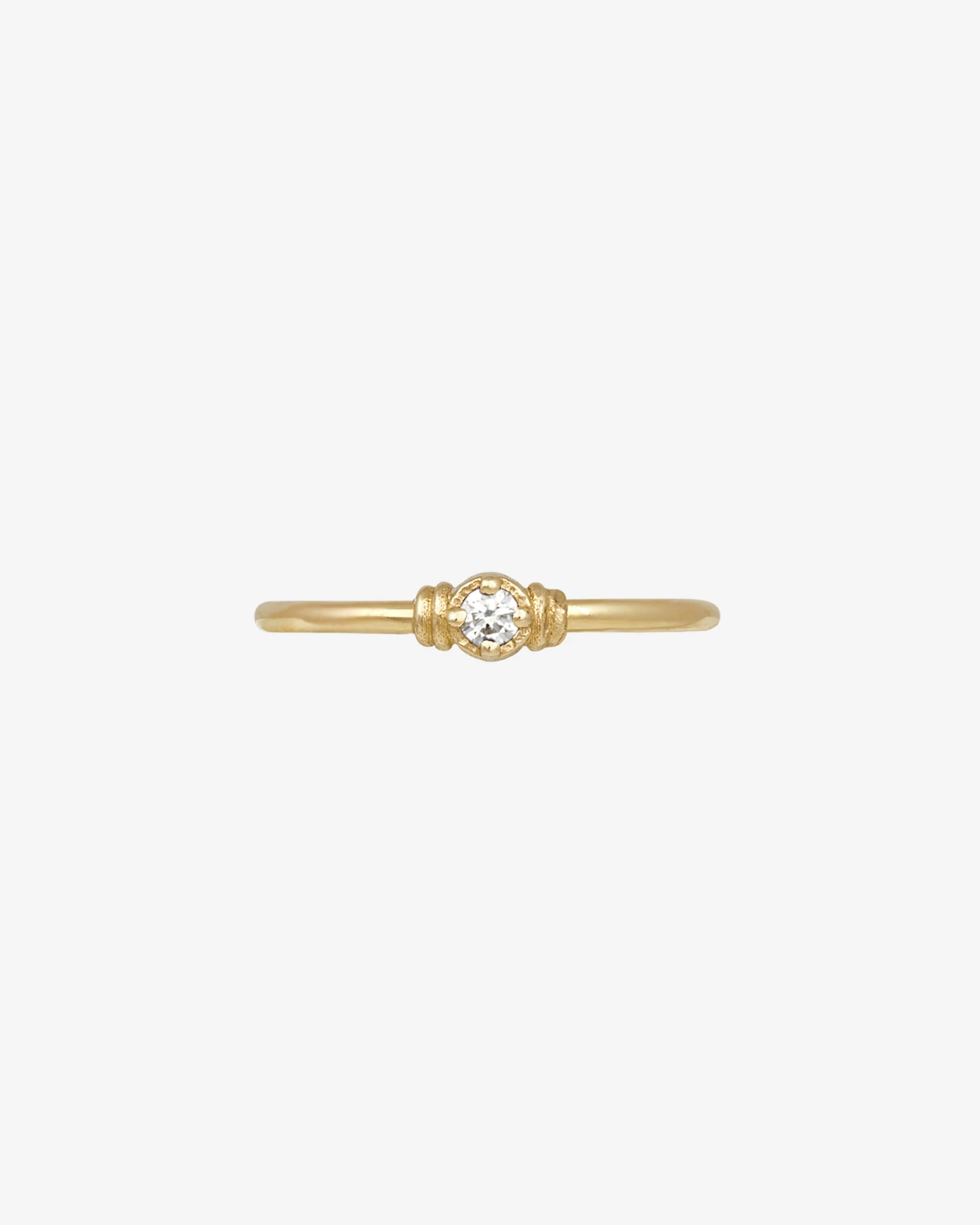 Leto Ring Diamond Solid Gold - Image 3