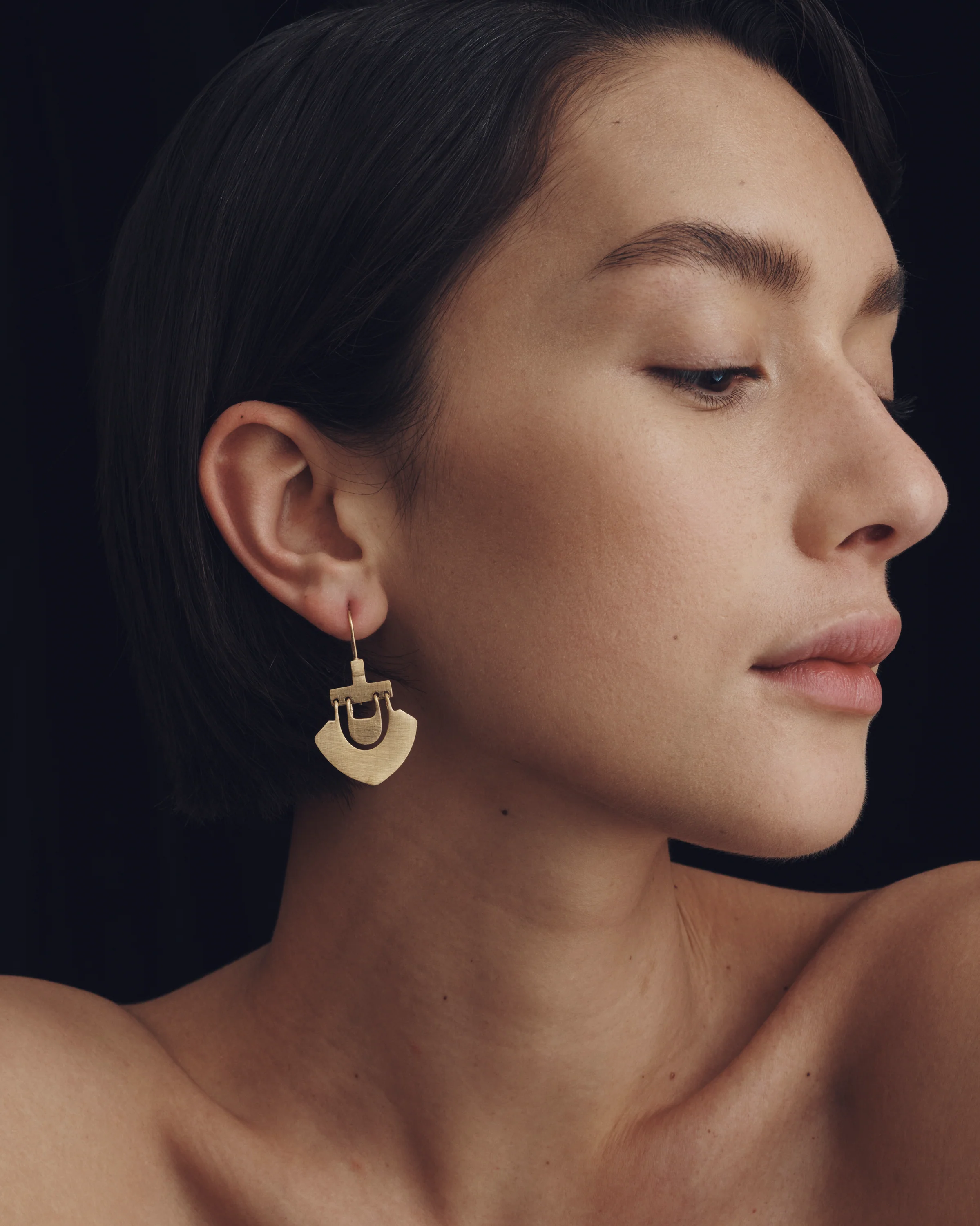 Lilu Earrings Gold Vermeil - Image 3