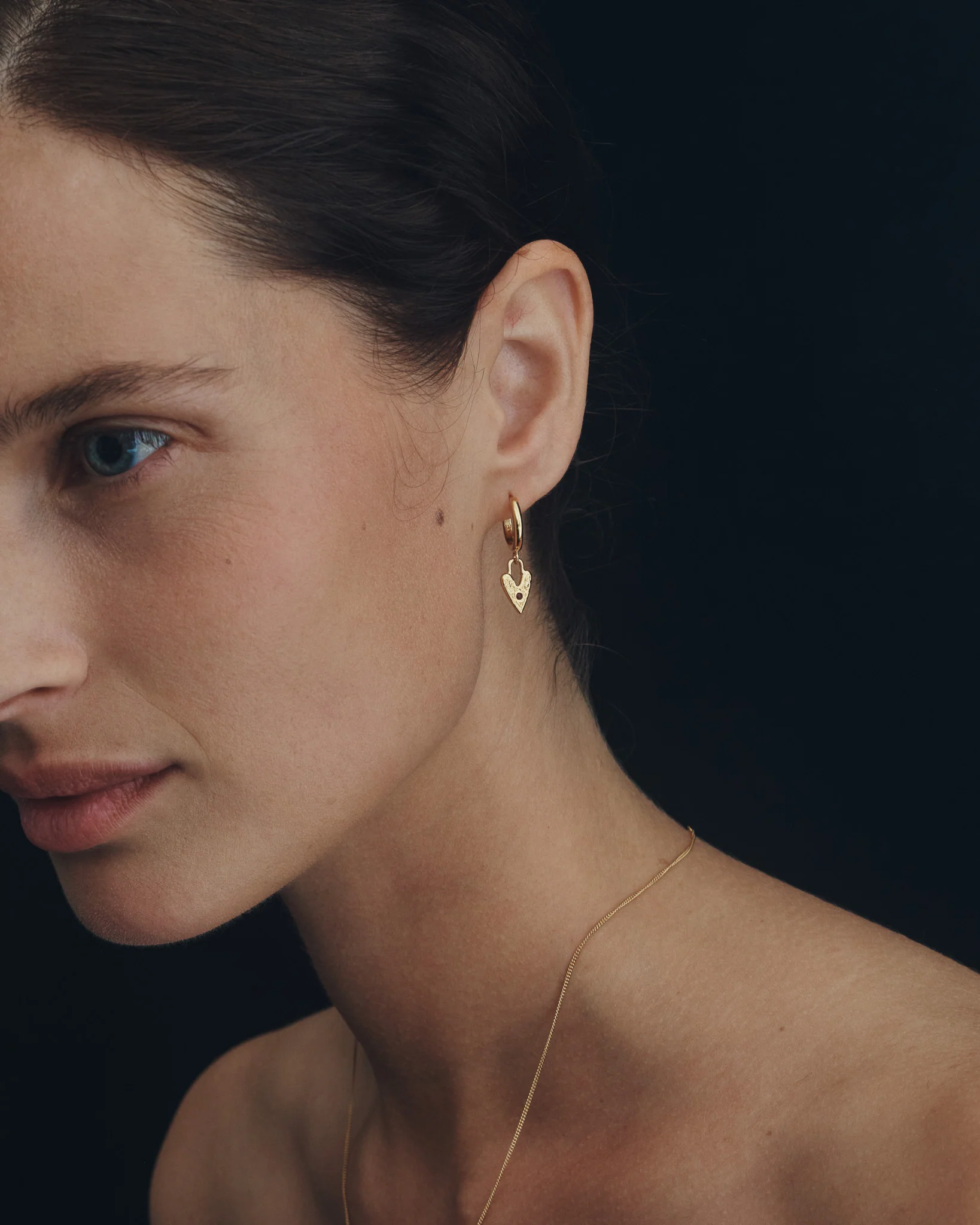Lover Earrings Gold Vermeil - Image 3