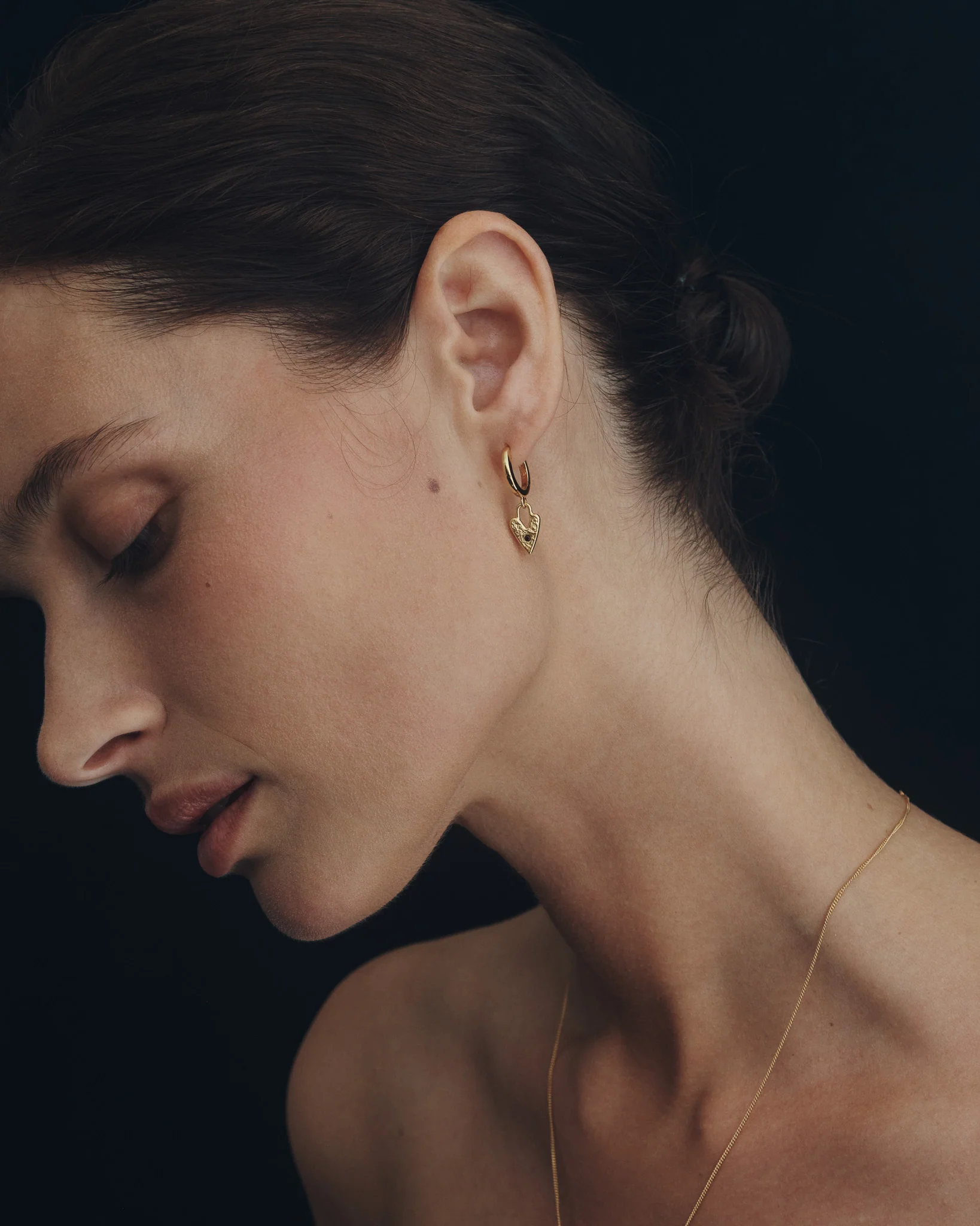 Lover Earrings Gold Vermeil - Image 5