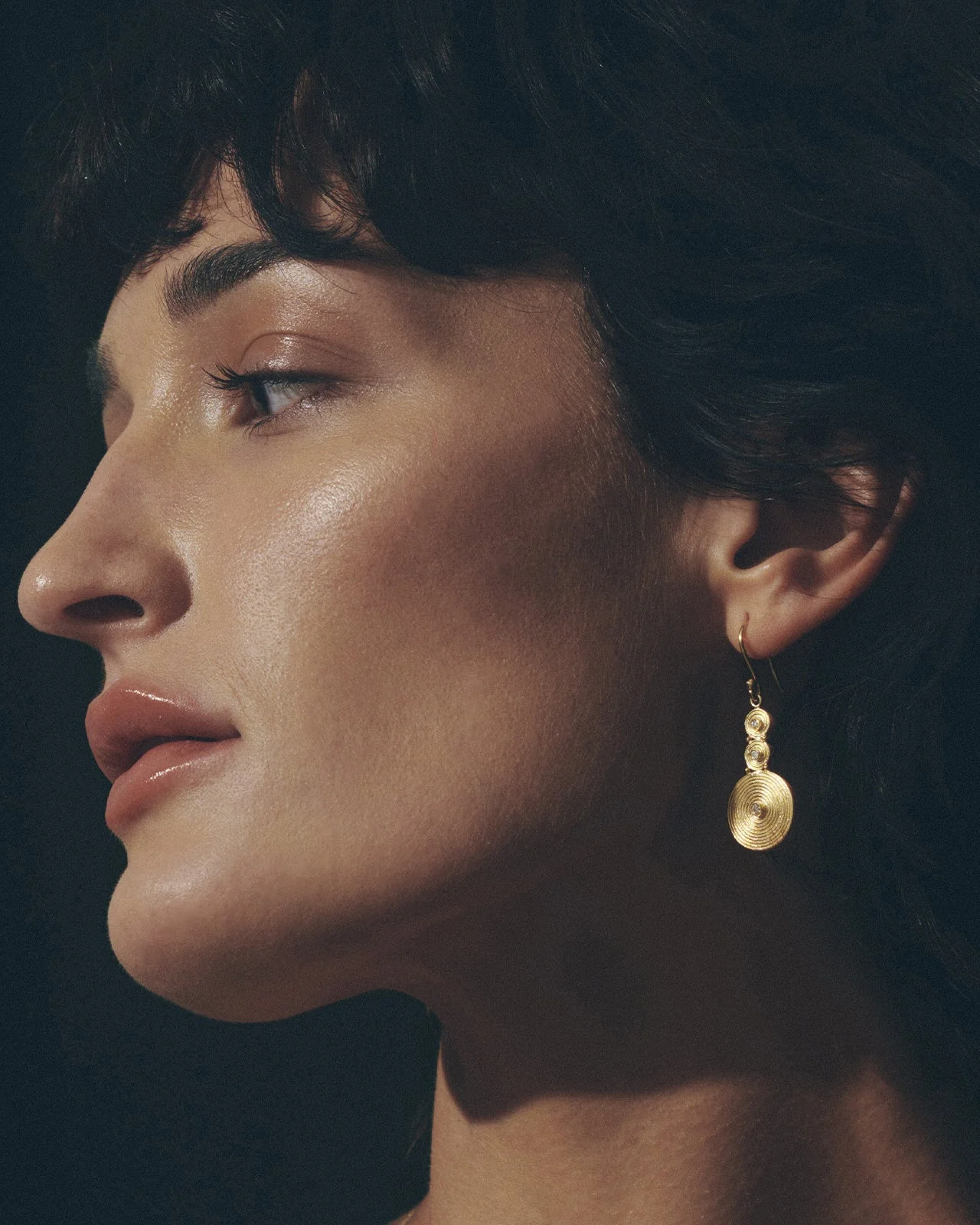 Lydia Earrings Solid Gold - Image 4