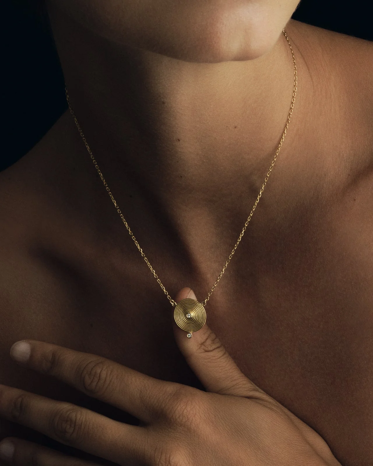 Lydia Necklace Solid Gold - Image 3