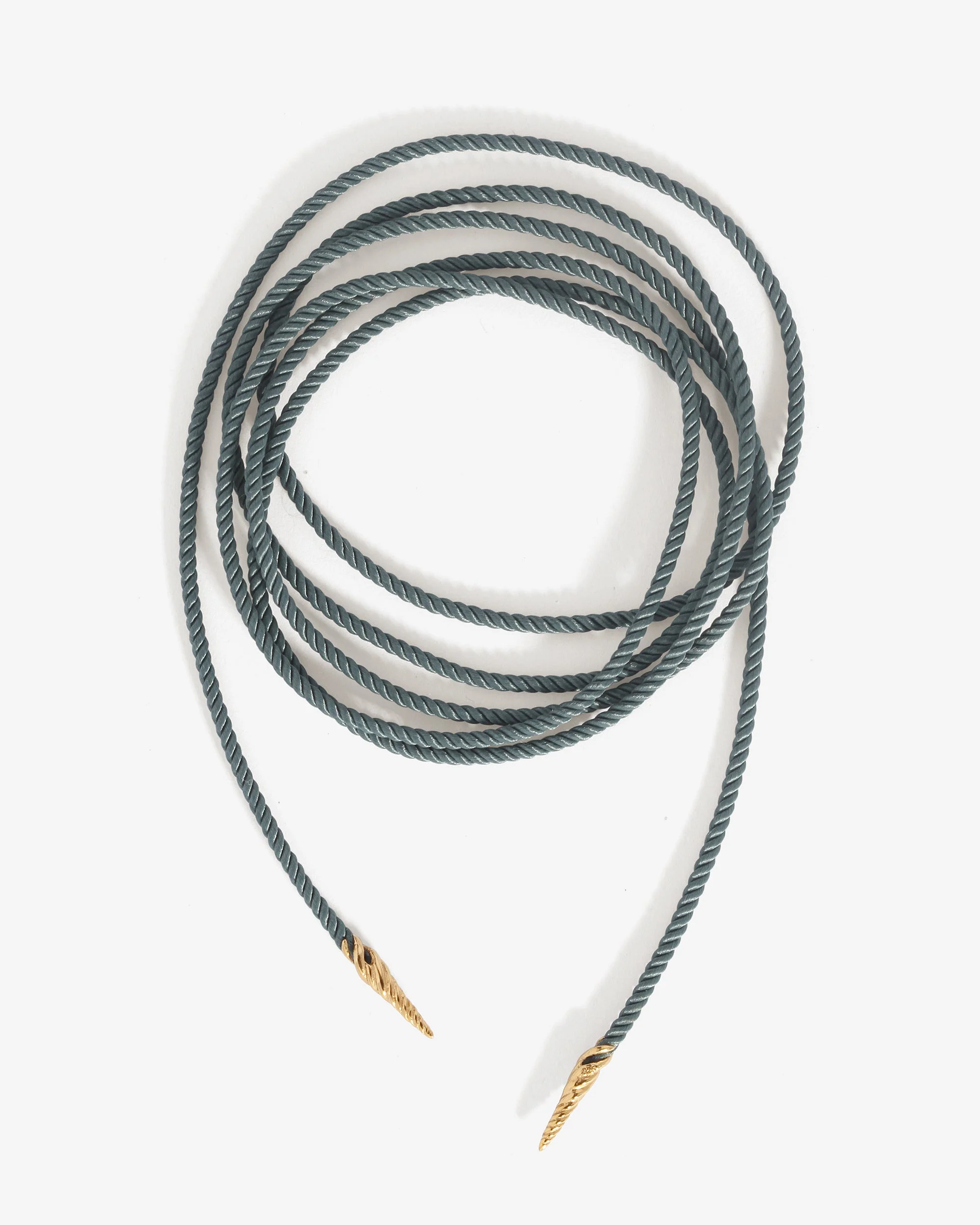 Mar Cord Necktie Gold Vermeil