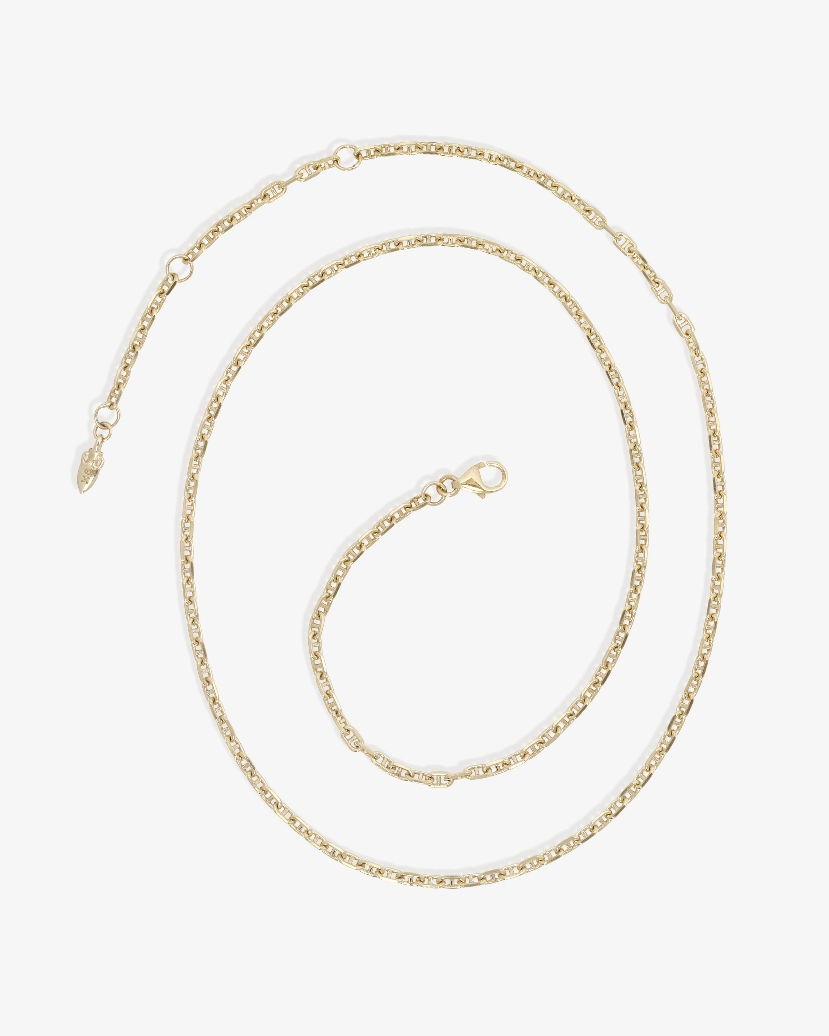 Mariner Chain 2.2mm Solid Gold - Image 4