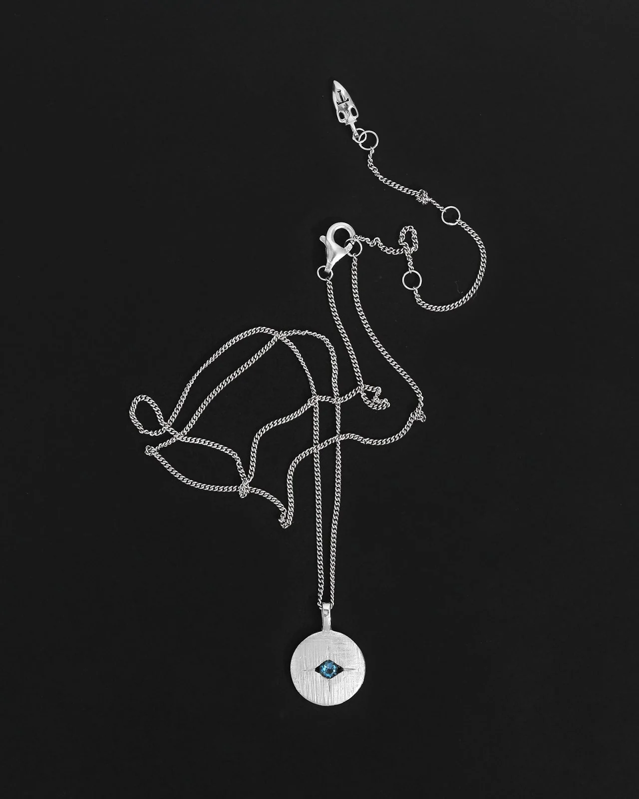 Mavi Eye Necklace Silver - Image 4