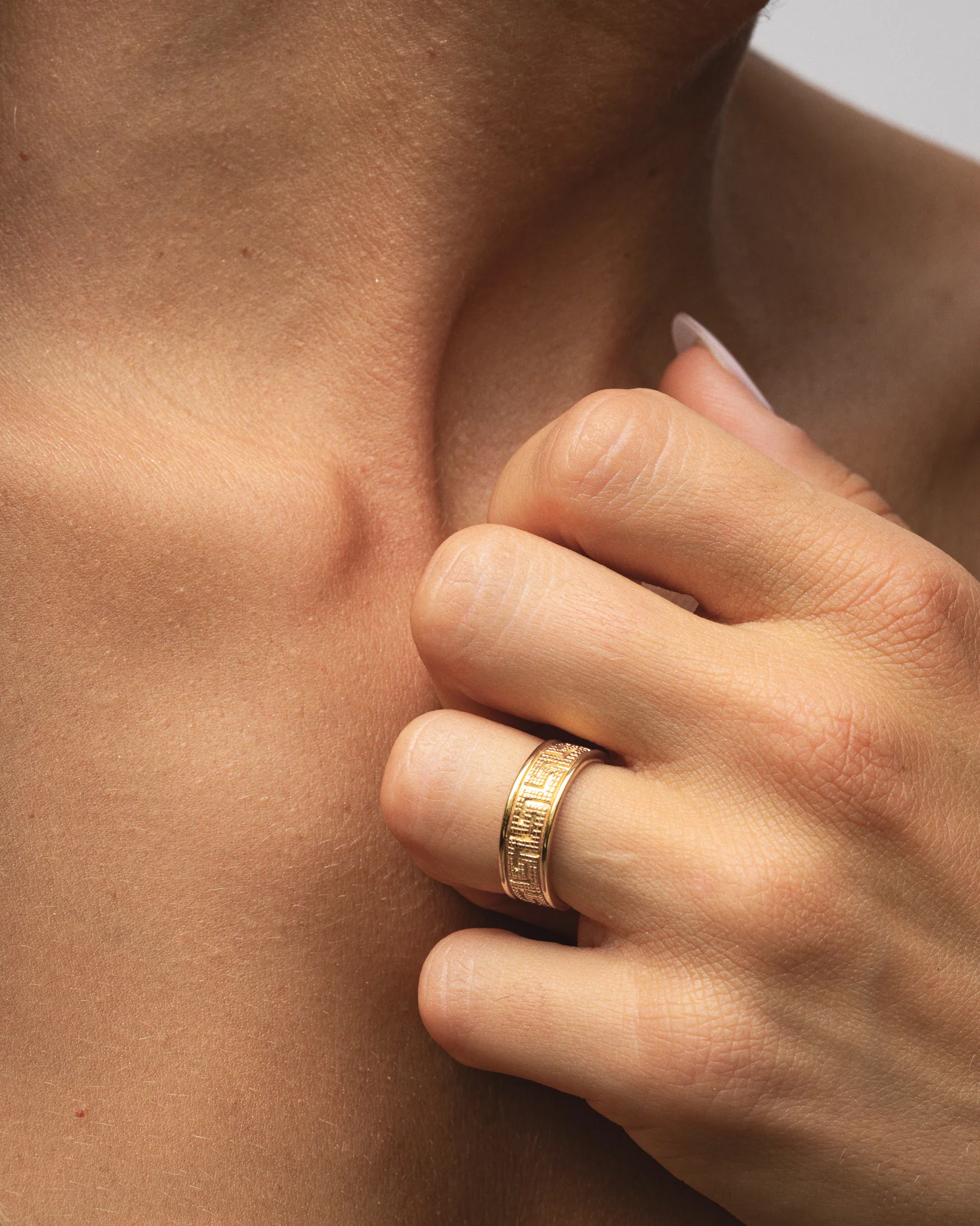 Meander Ring Gold Vermeil - Image 2