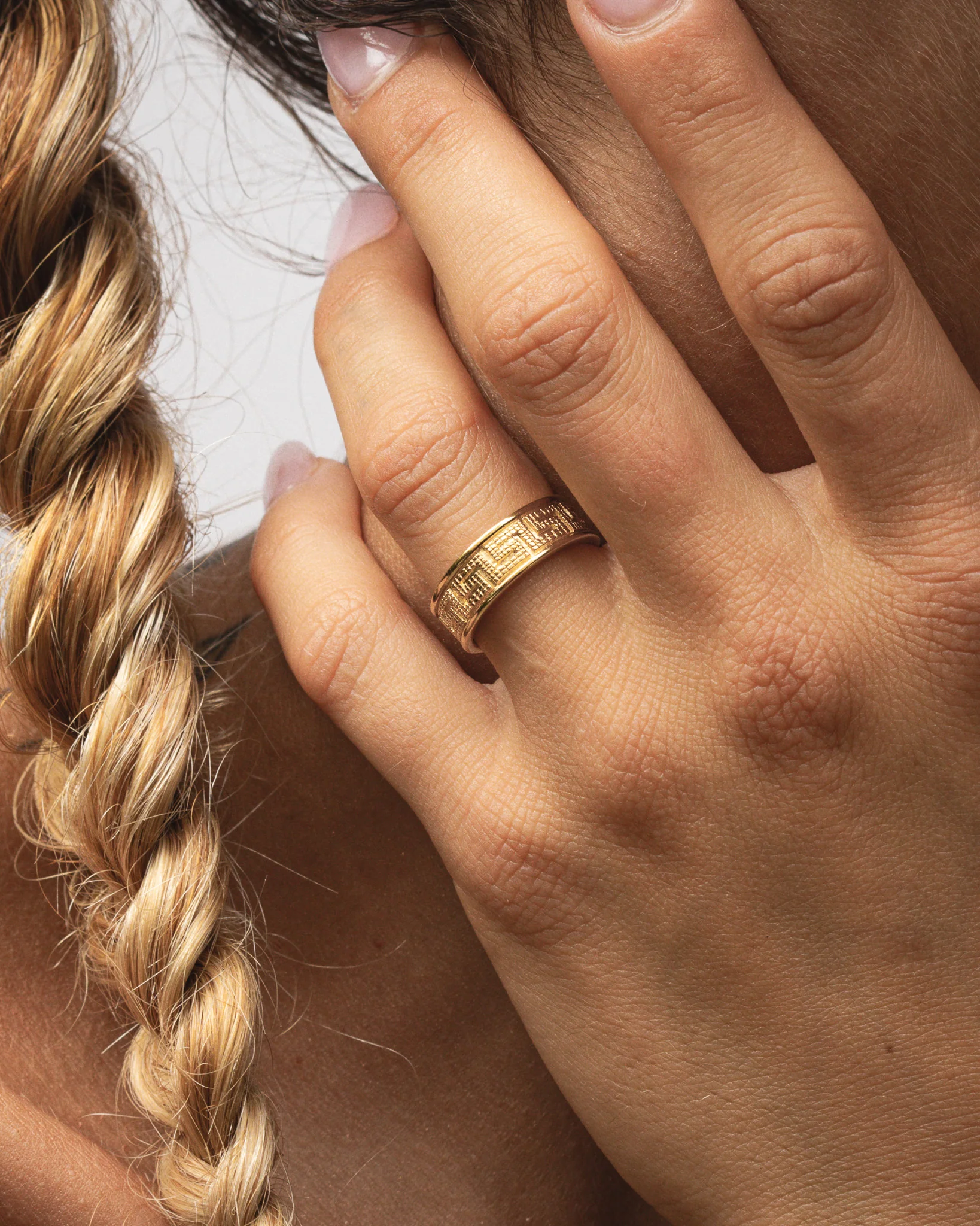 Meander Ring Gold Vermeil - Image 3