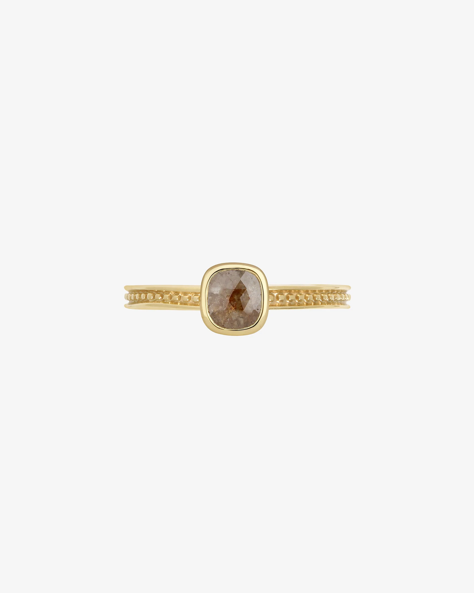 Mila Cushion Ring 0.25ct Red Vein Diamond Solid Gold - Image 3