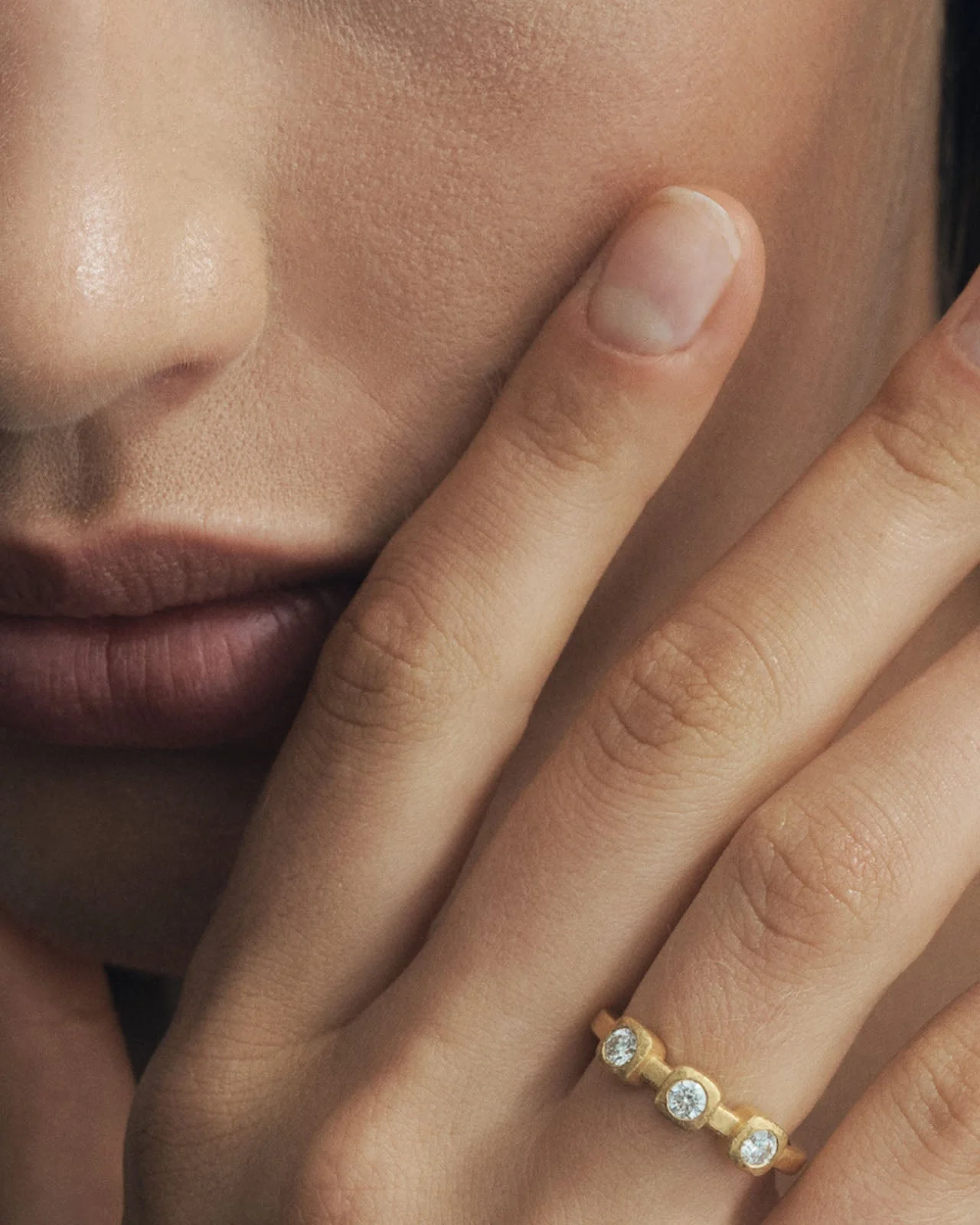 Mittani Ring Diamond Solid Gold - Image 2
