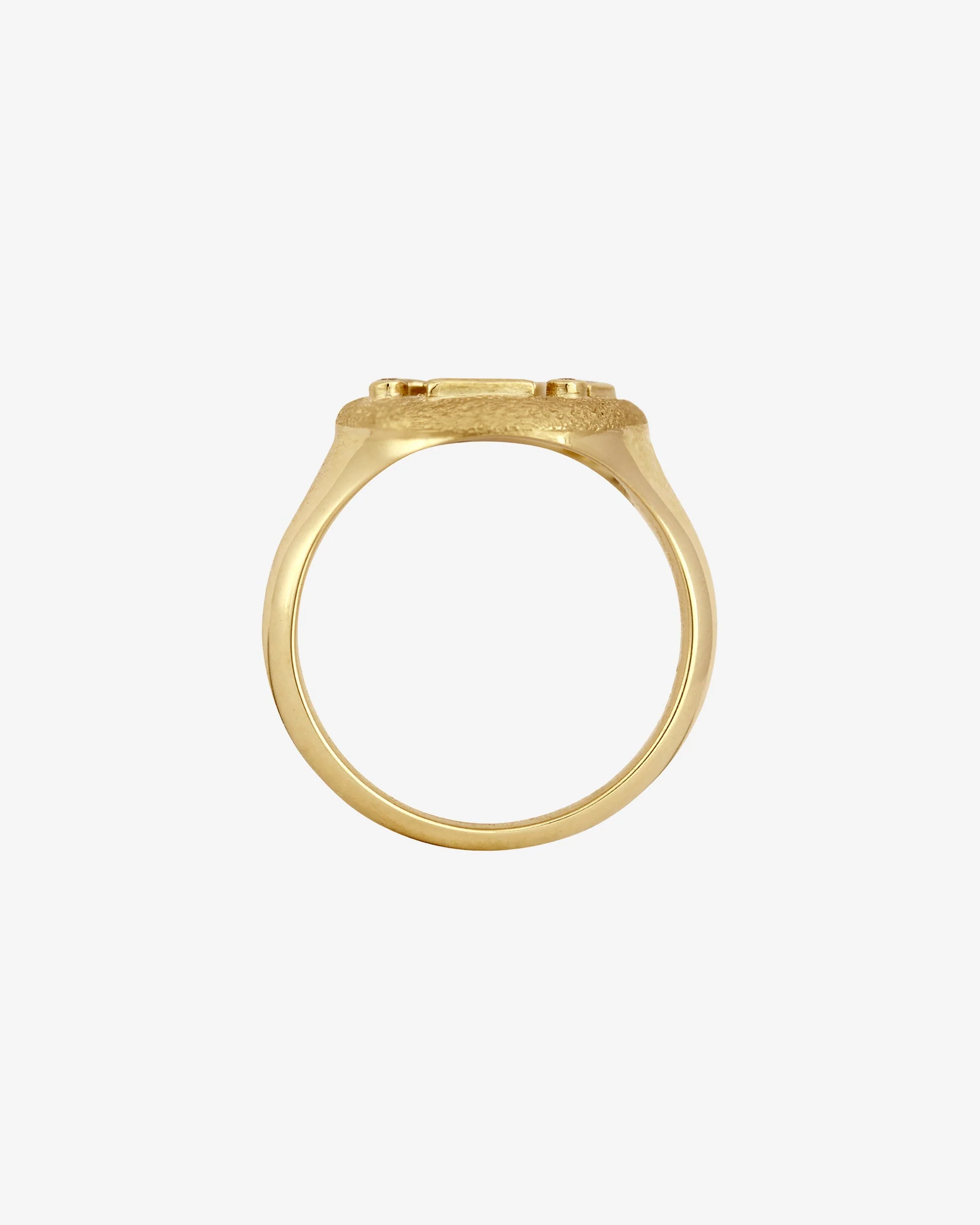 Mosaic Ring Cluster Diamond Solid Gold - Image 6