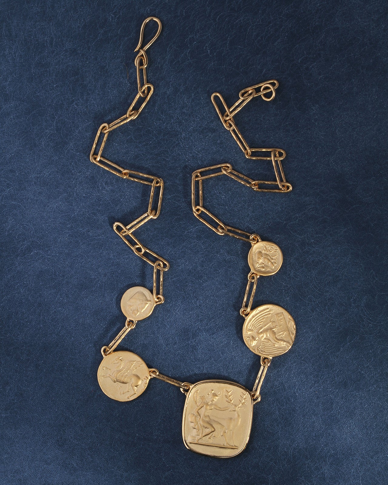 Mythos Statement Necklace Gold Vermeil - Image 3