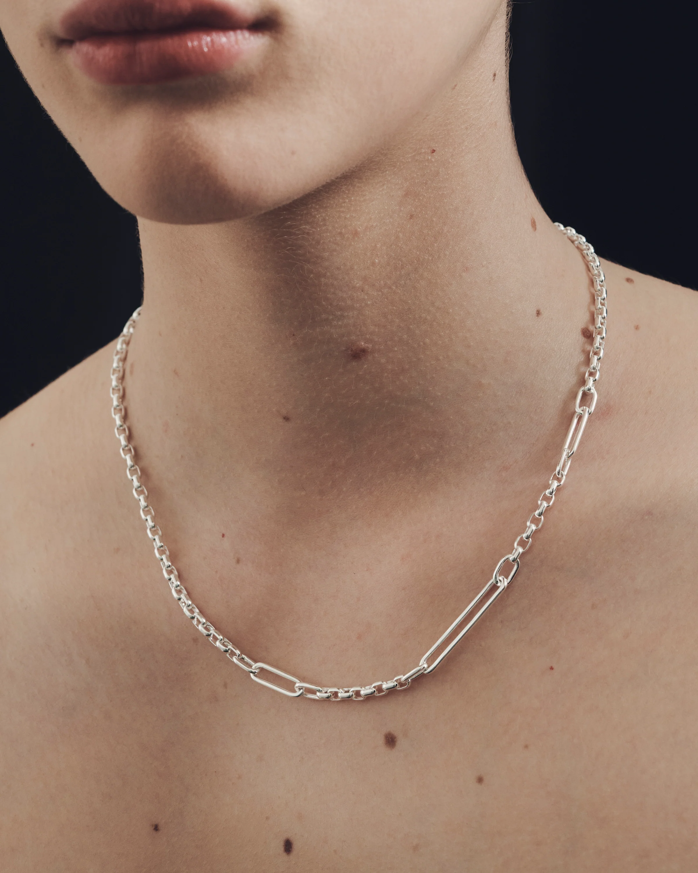 Niki Necklace Silver - Image 3