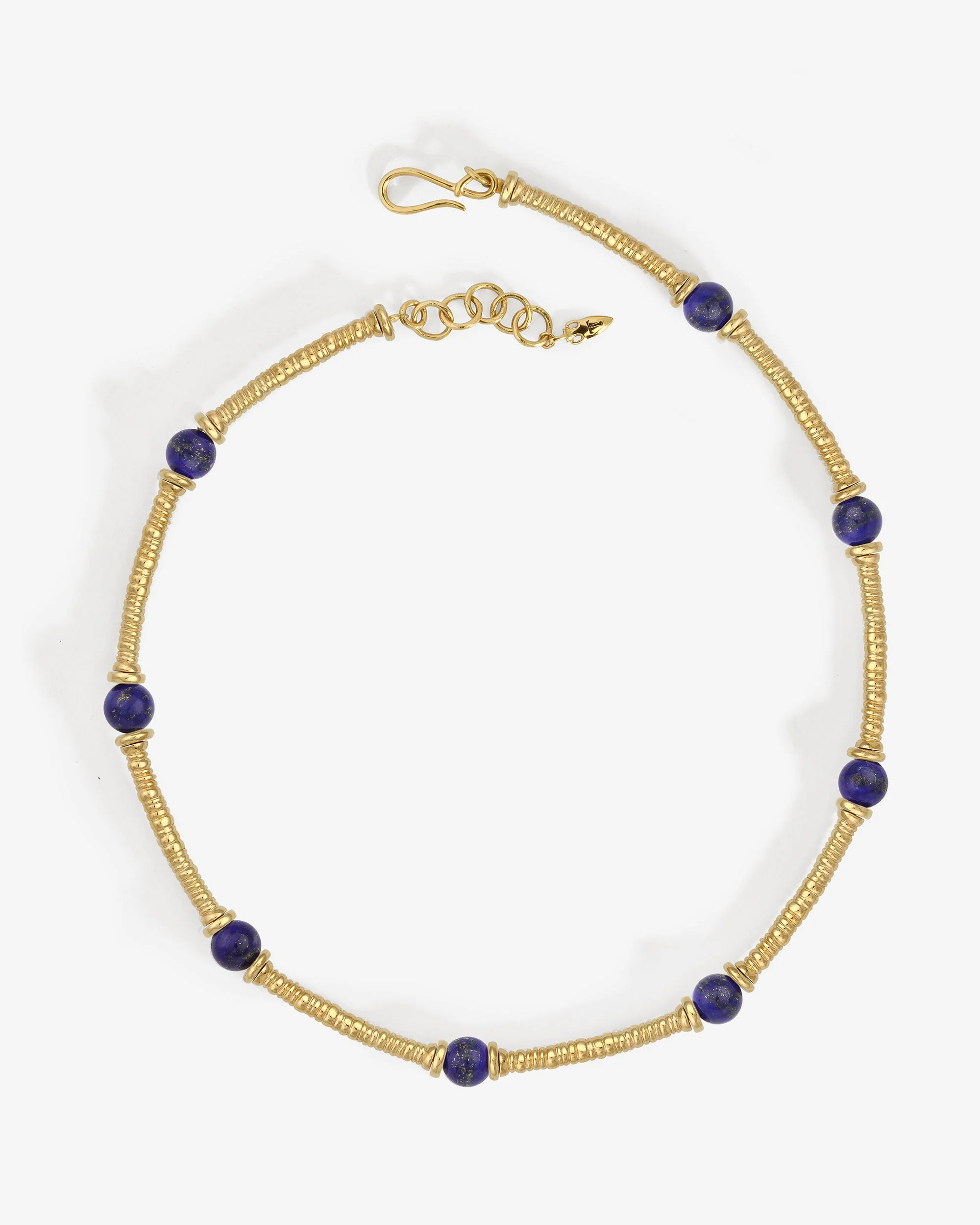 Olympia Necklace Lapis Gold Vermeil - Image 4
