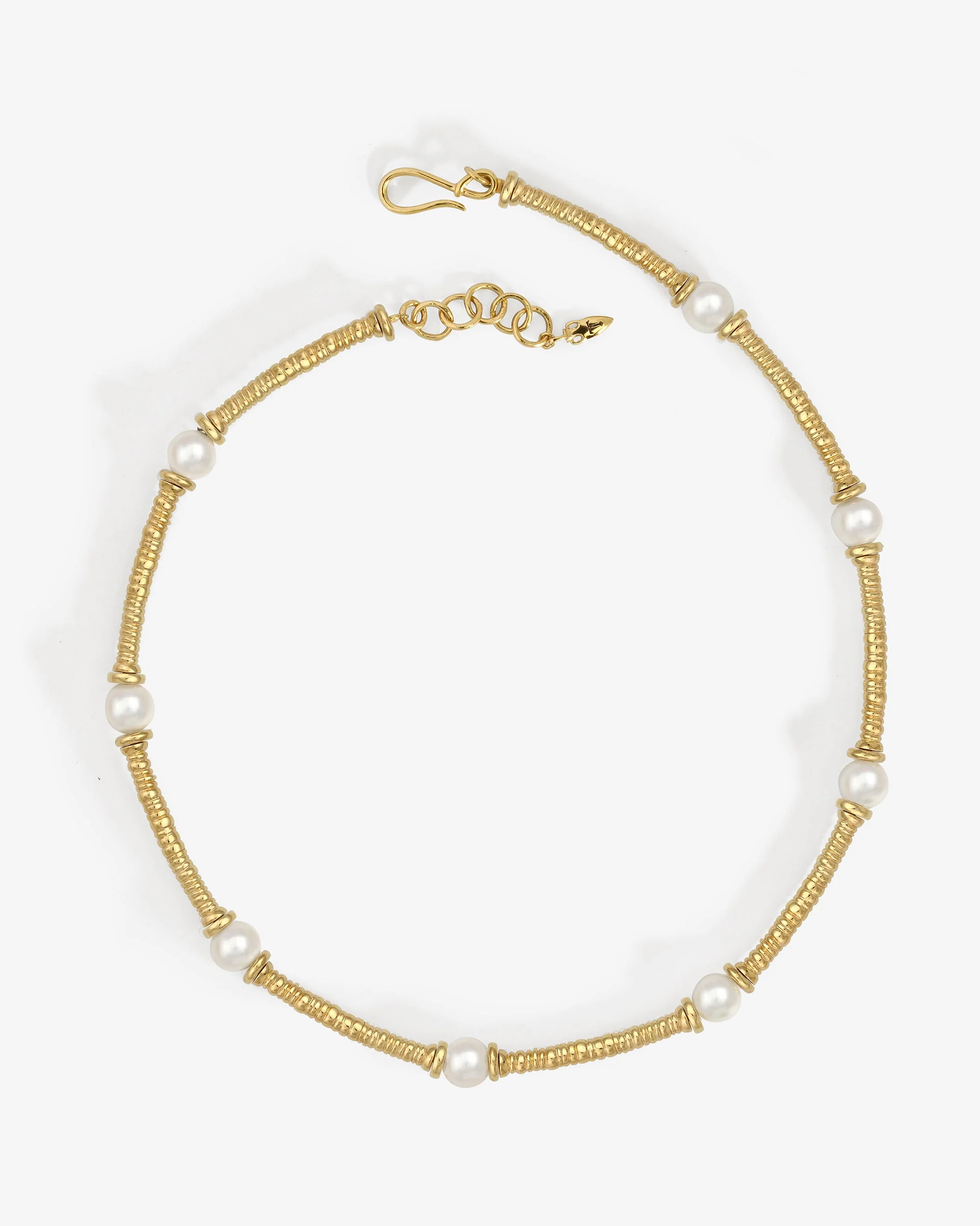 Olympia Necklace Pearl Gold Vermeil - Image 4