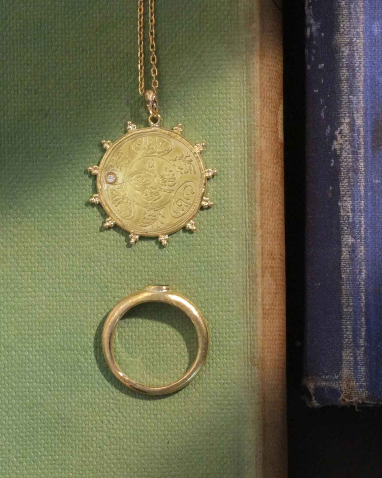 Ottoman Coin Necklace Solid Gold - Image 3
