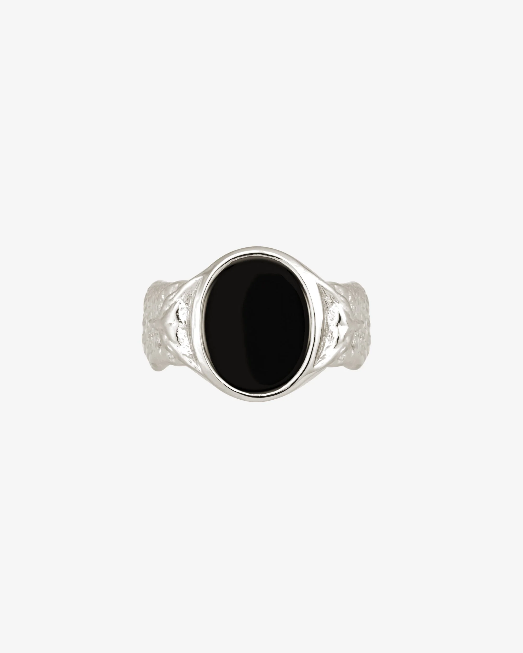 Palas Onyx Ring Silver - Image 3