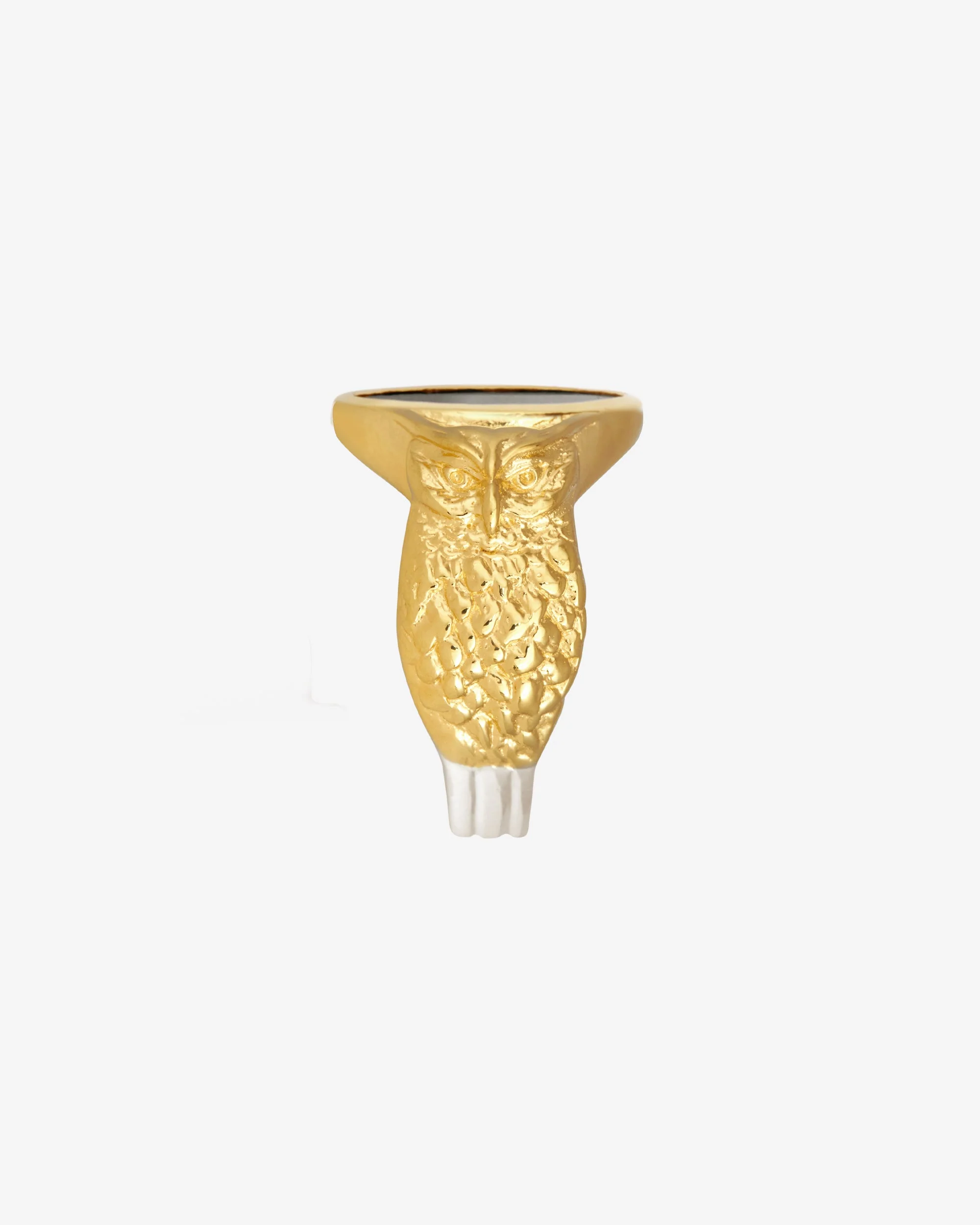 Palas Ring Onyx Gold Vermeil - Image 4