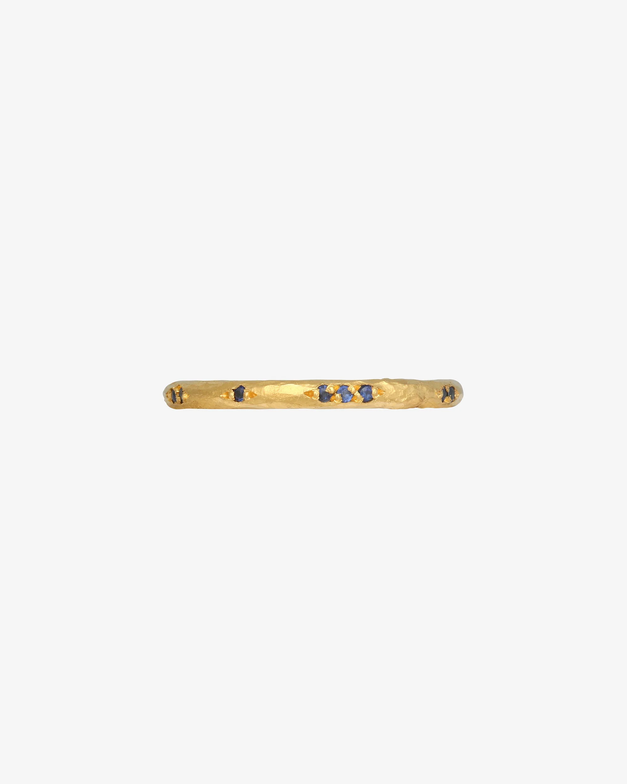 Patara Stacking Ring Sapphire Solid Gold - Image 3
