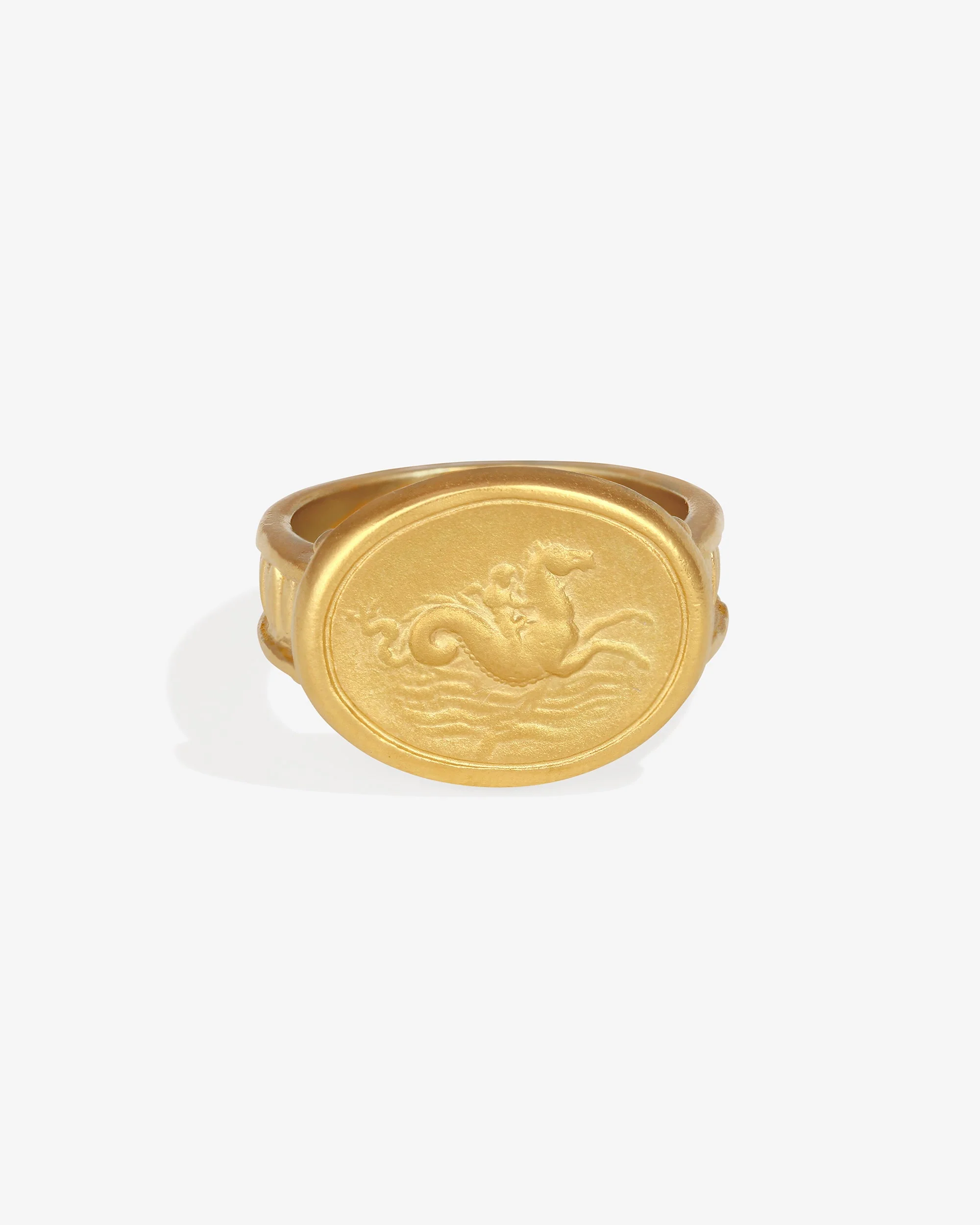 Poseidon Ring Gold Vermeil