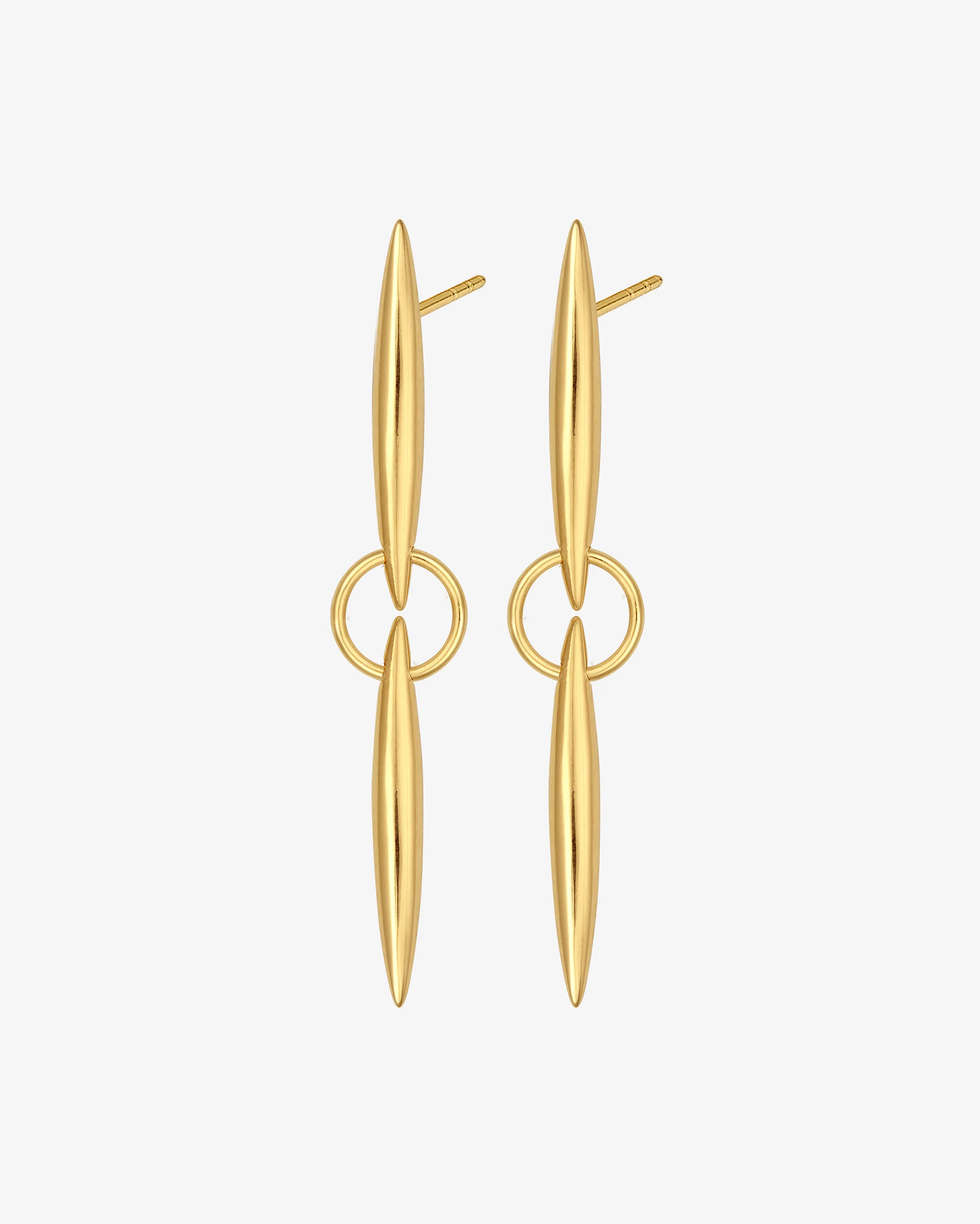 Quilla Earrings Gold Vermeil