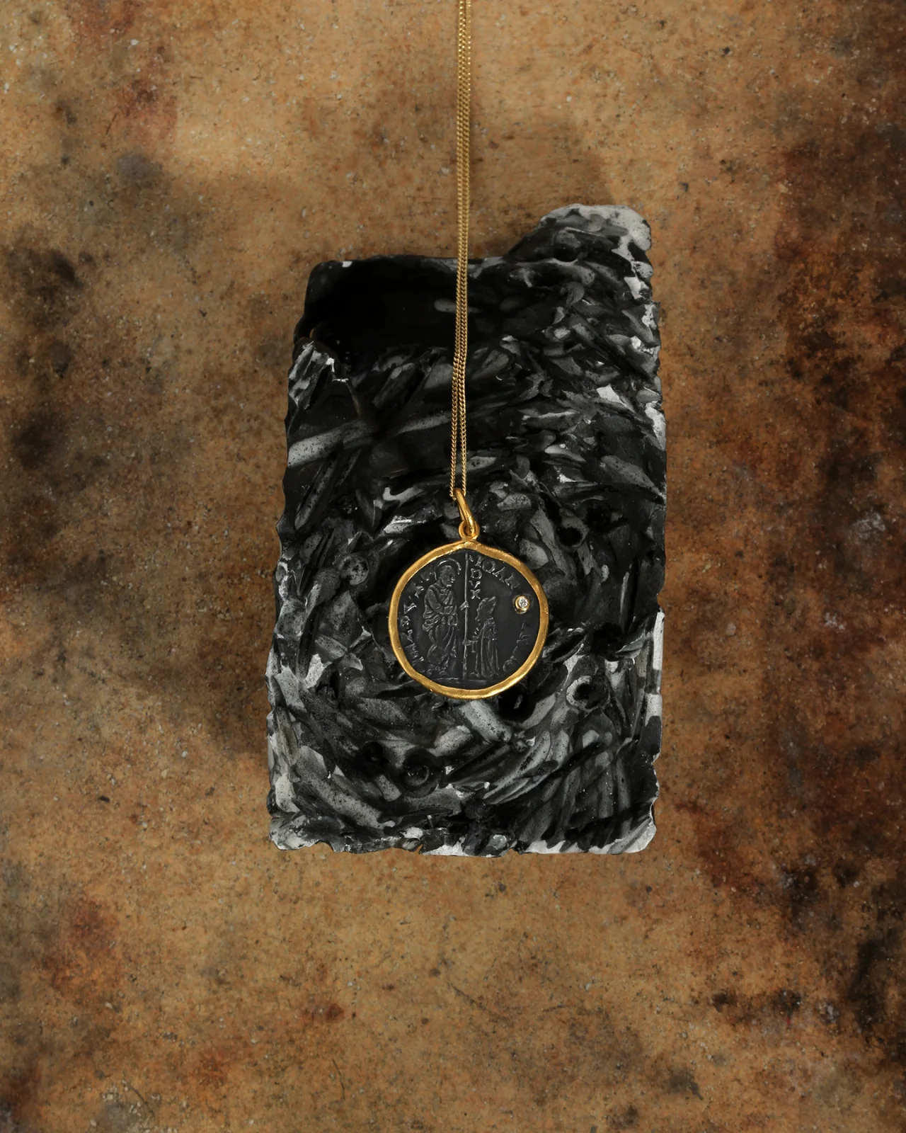 Regis Necklace Diamond Solid Gold - Image 2