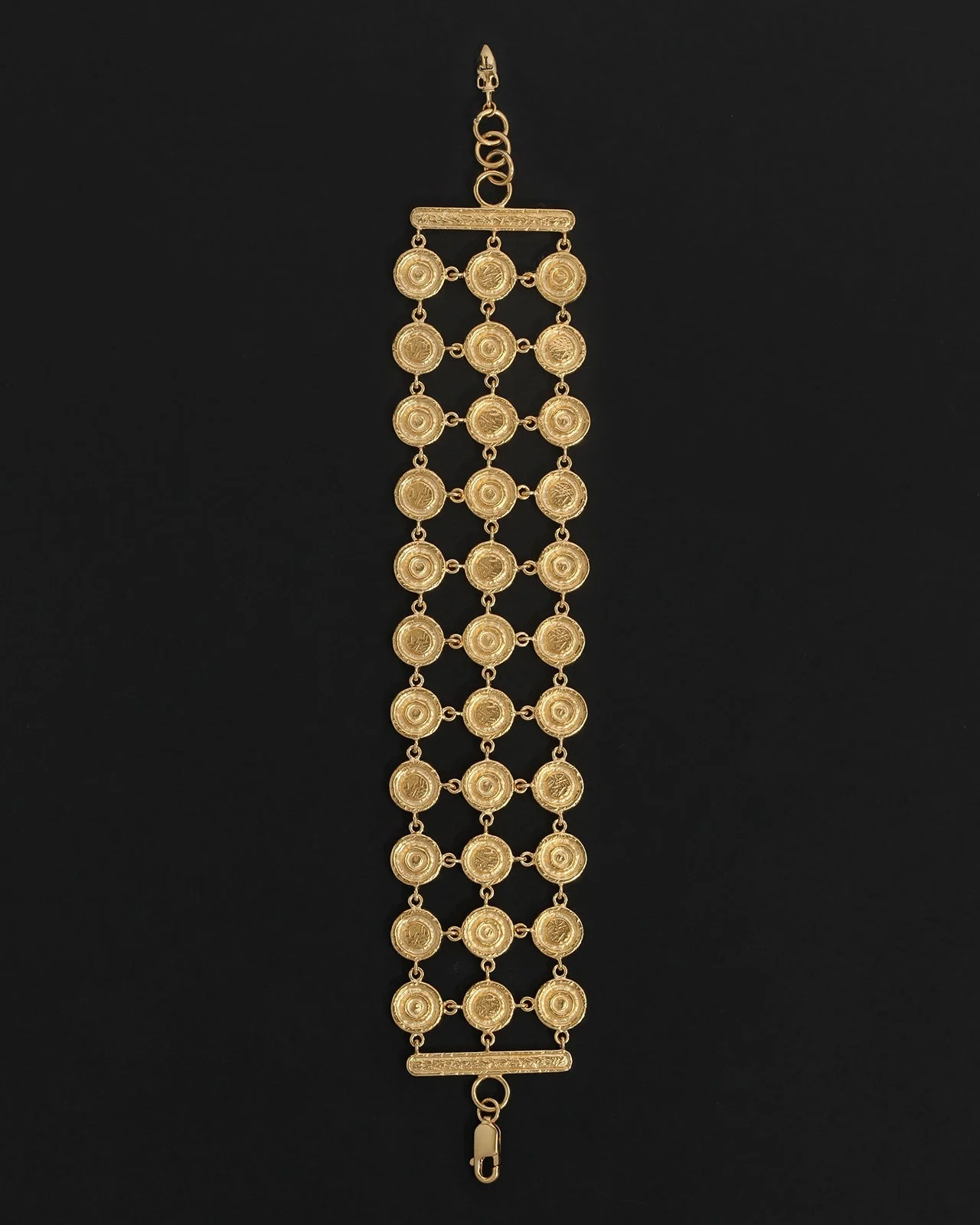 Reign Coin Bracelet Gold Vermeil - Image 4