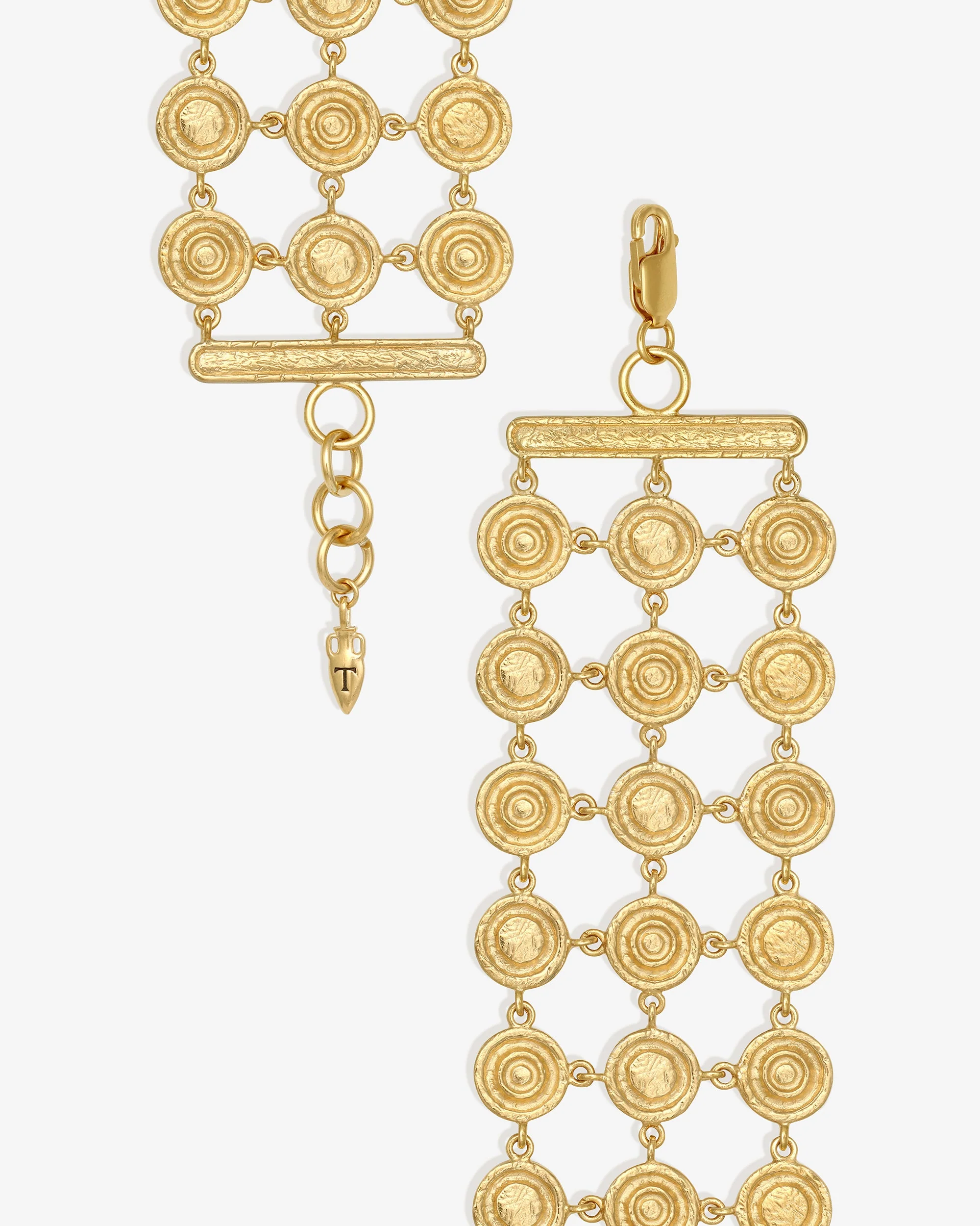 Reign Coin Bracelet Gold Vermeil - Image 5