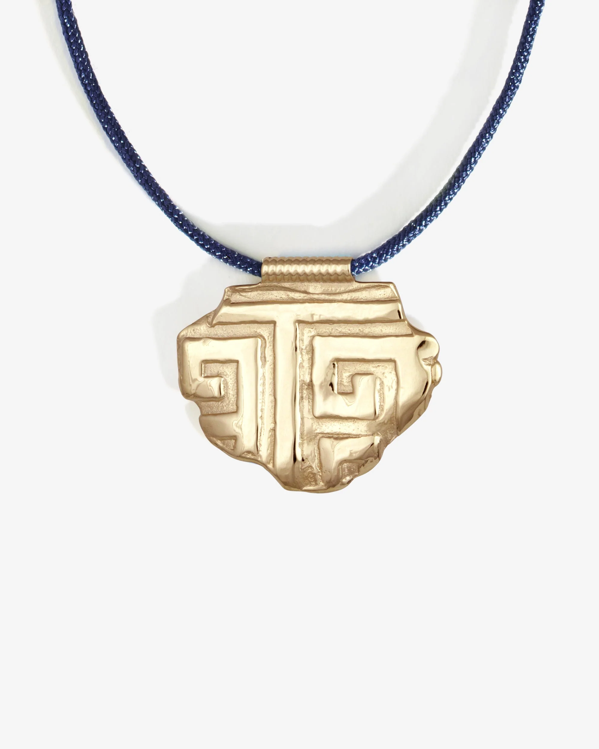Relic XIII Necklace Blue Solid Gold