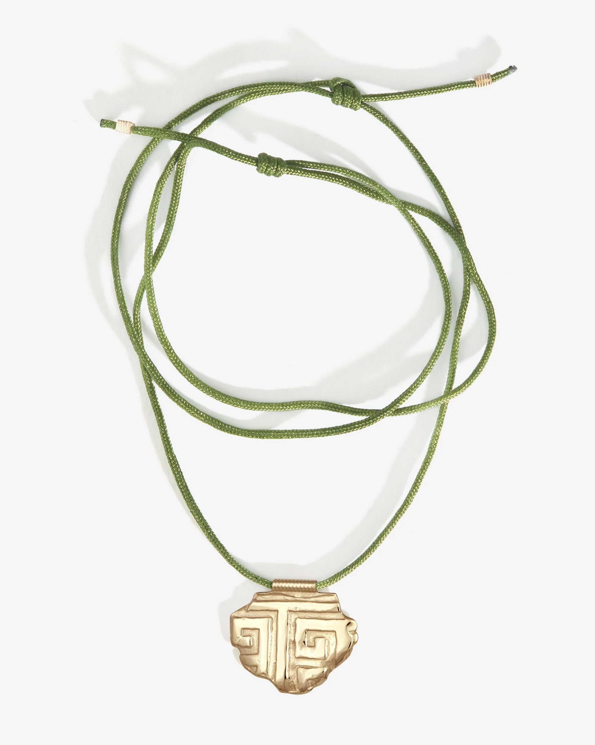 Relic XIII Necklace Green Solid Gold - Image 4