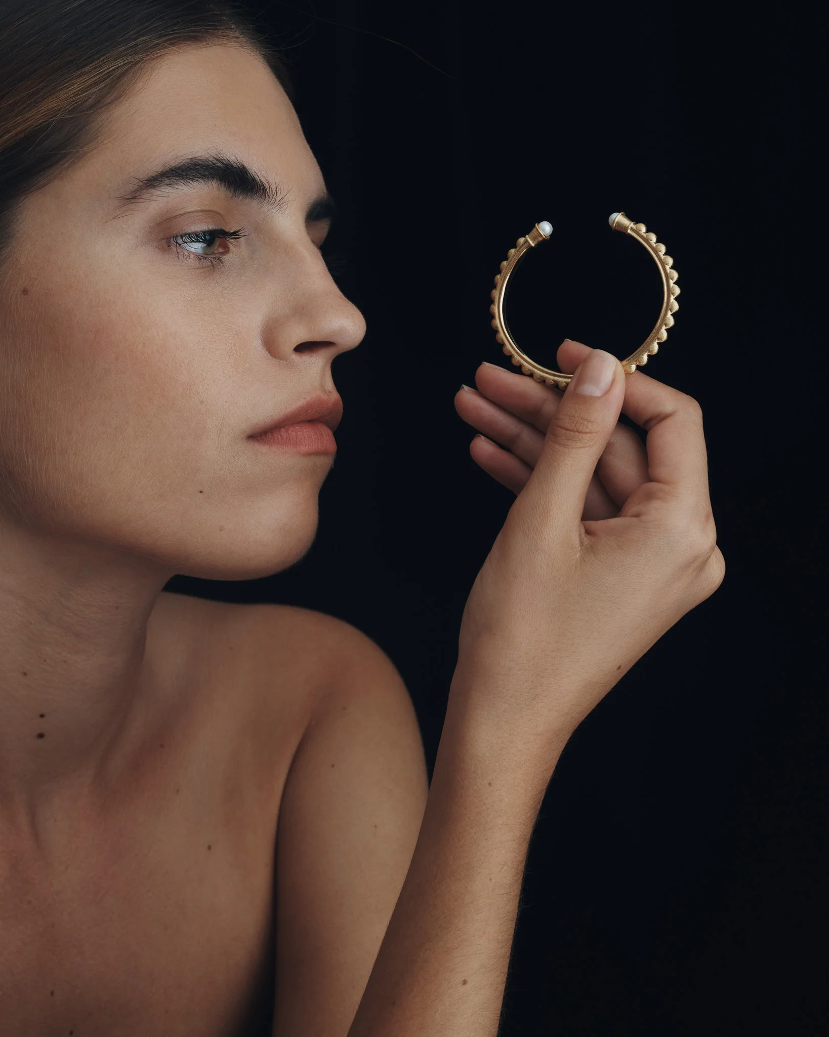 Roma Cuff Gold Vermeil - Image 3