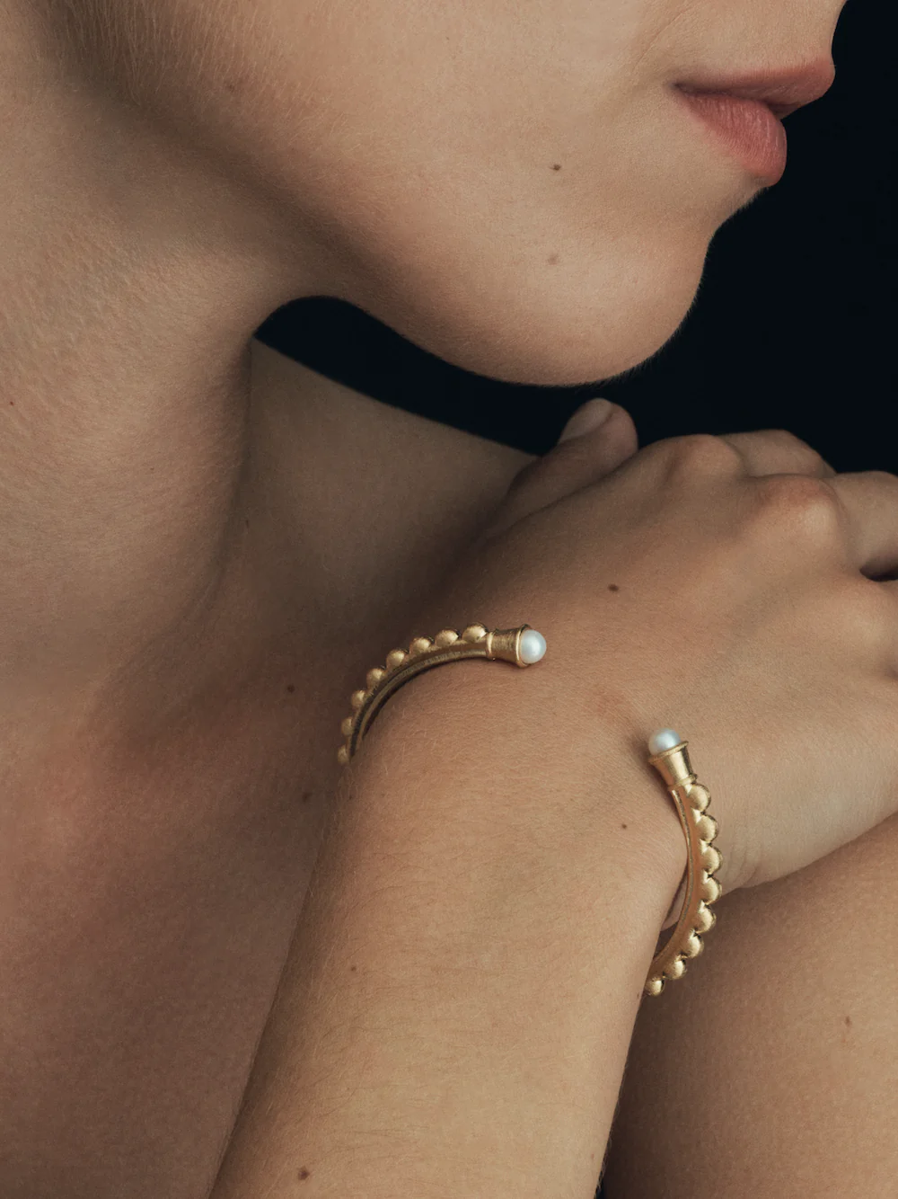 Roma Cuff Gold Vermeil - Small - Limited Edition - Image 3