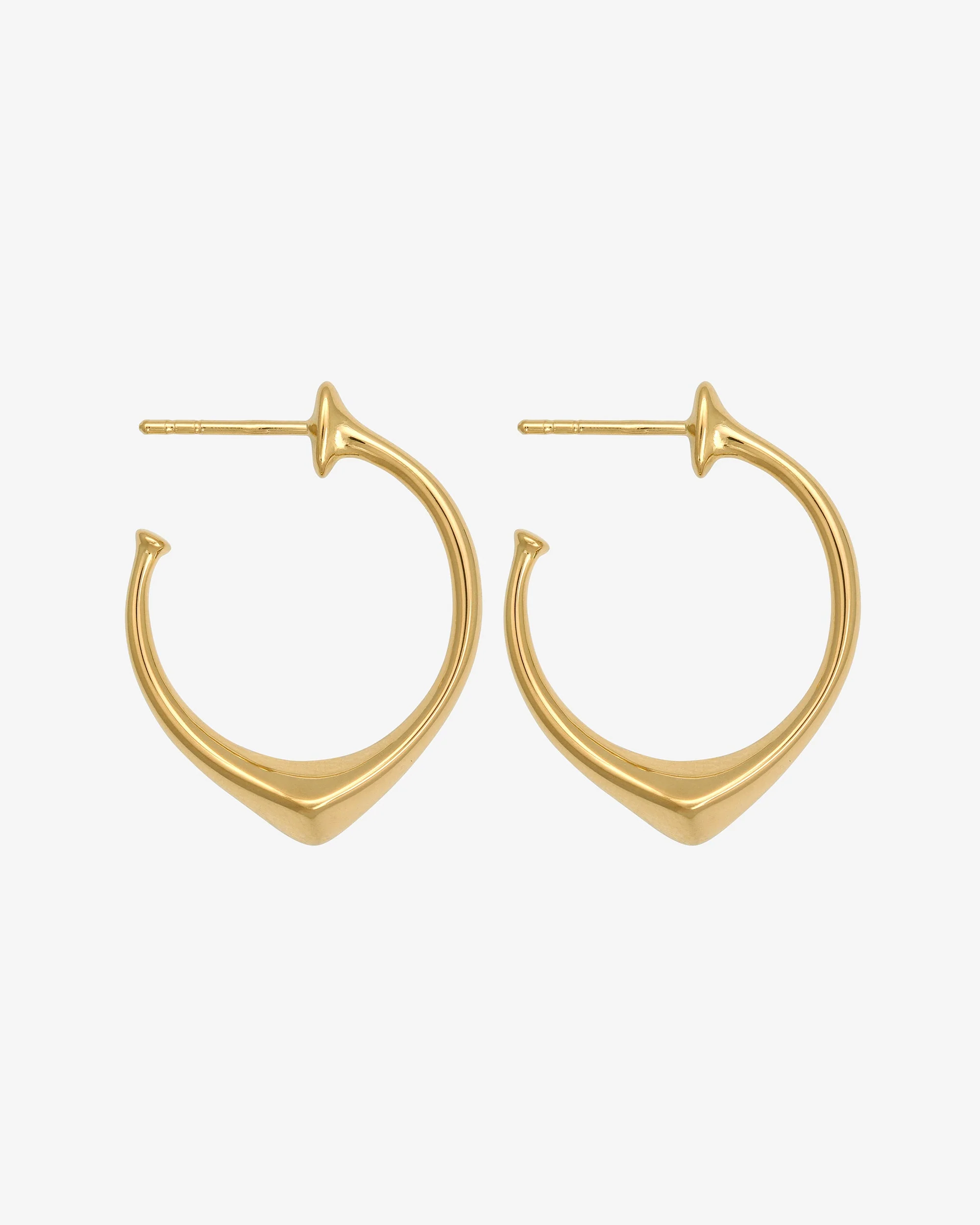 Saba Hoops Gold Vermeil