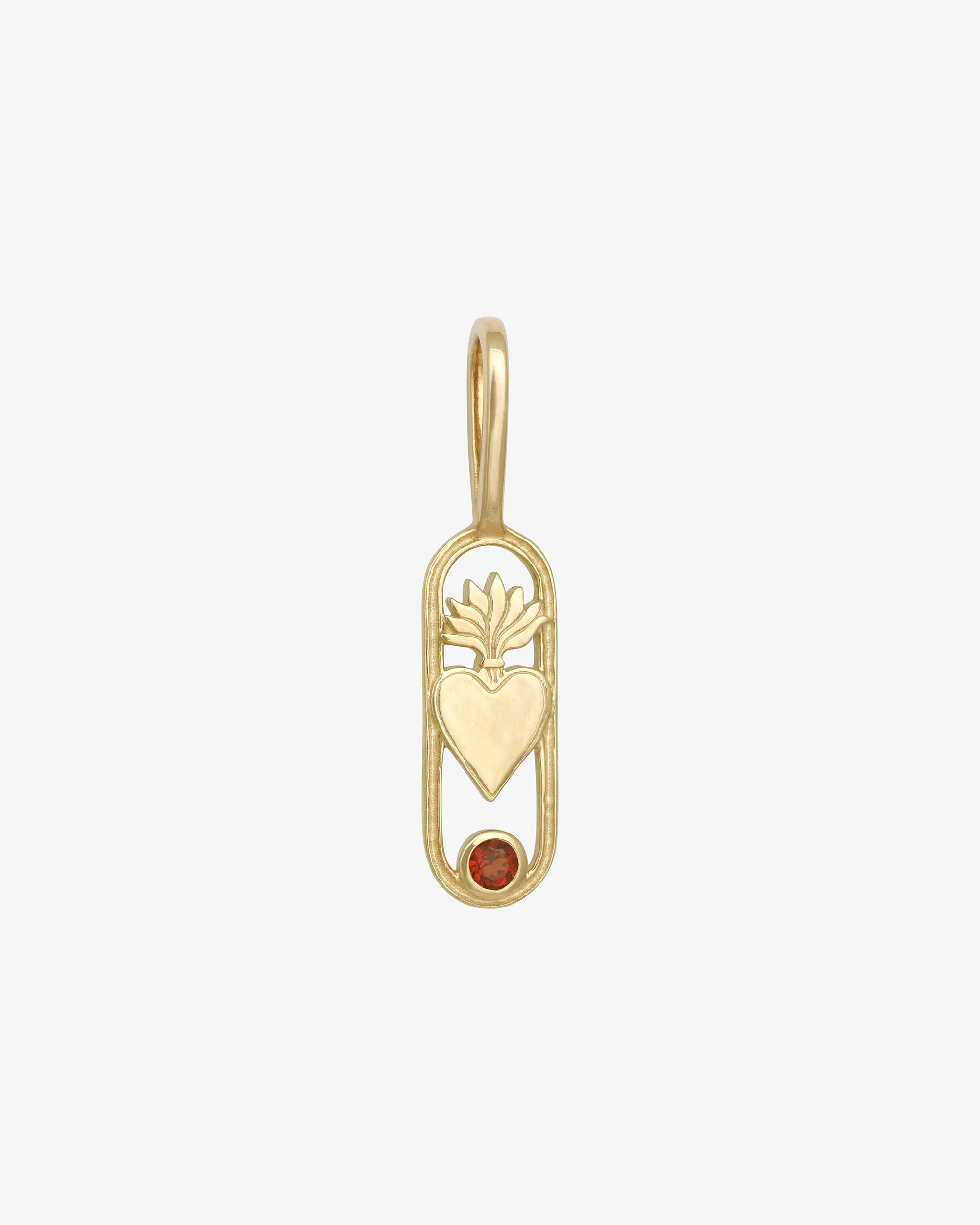 Sanctus Pendant Solid Gold