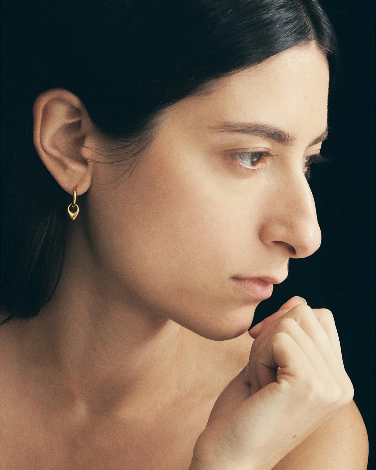 Sanna Earrings Gold Vermeil - Image 3